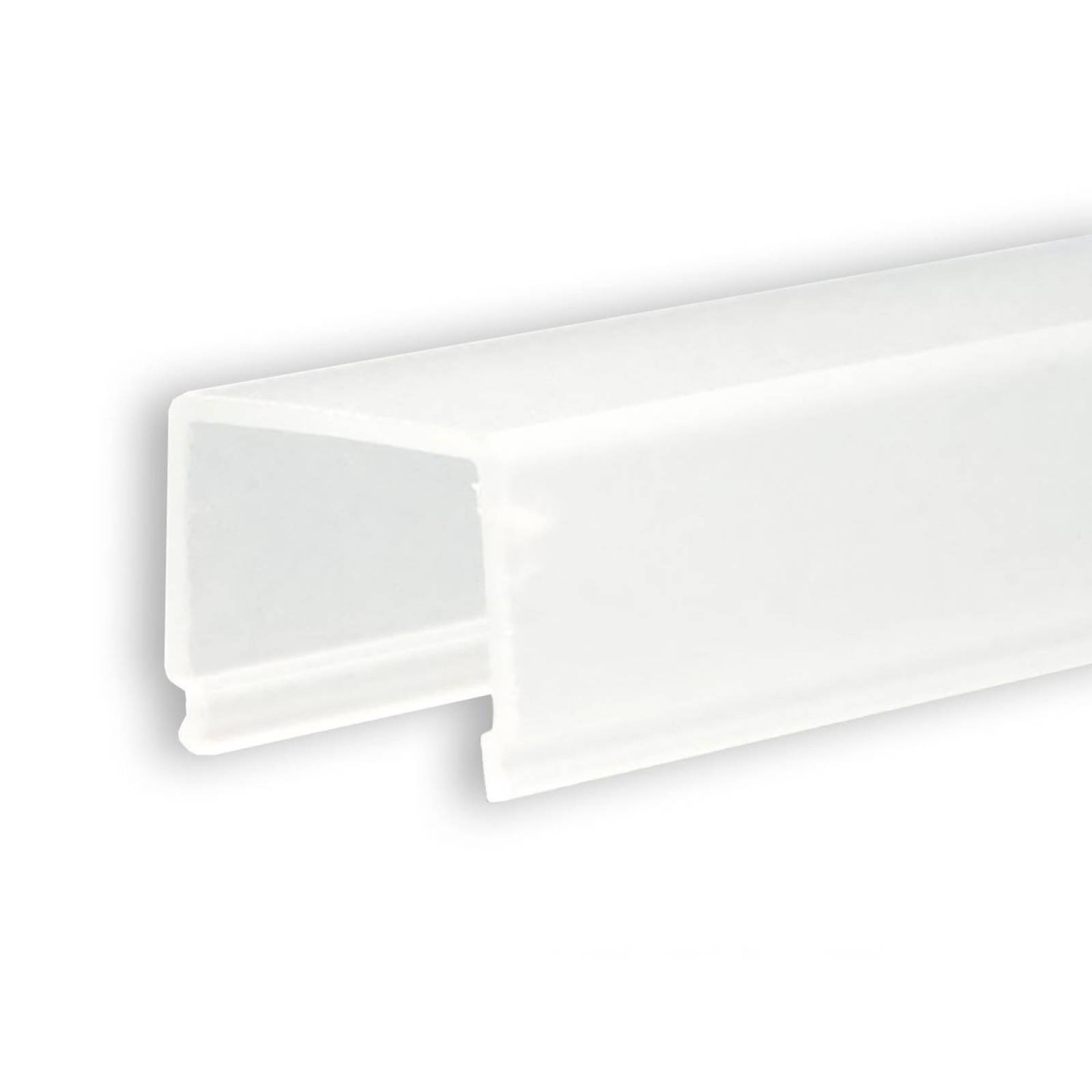 ISOLED Abdeckung eckig, frosted, L: 2000mm