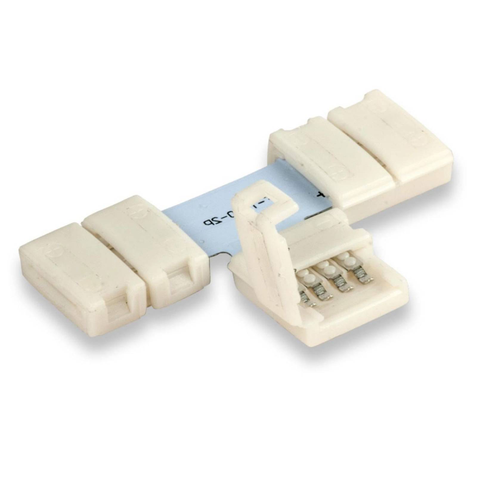 ISOLED C1-212 LED Stripe Clip T Verbinder 2 polig, wei� f�r Breite 12mm