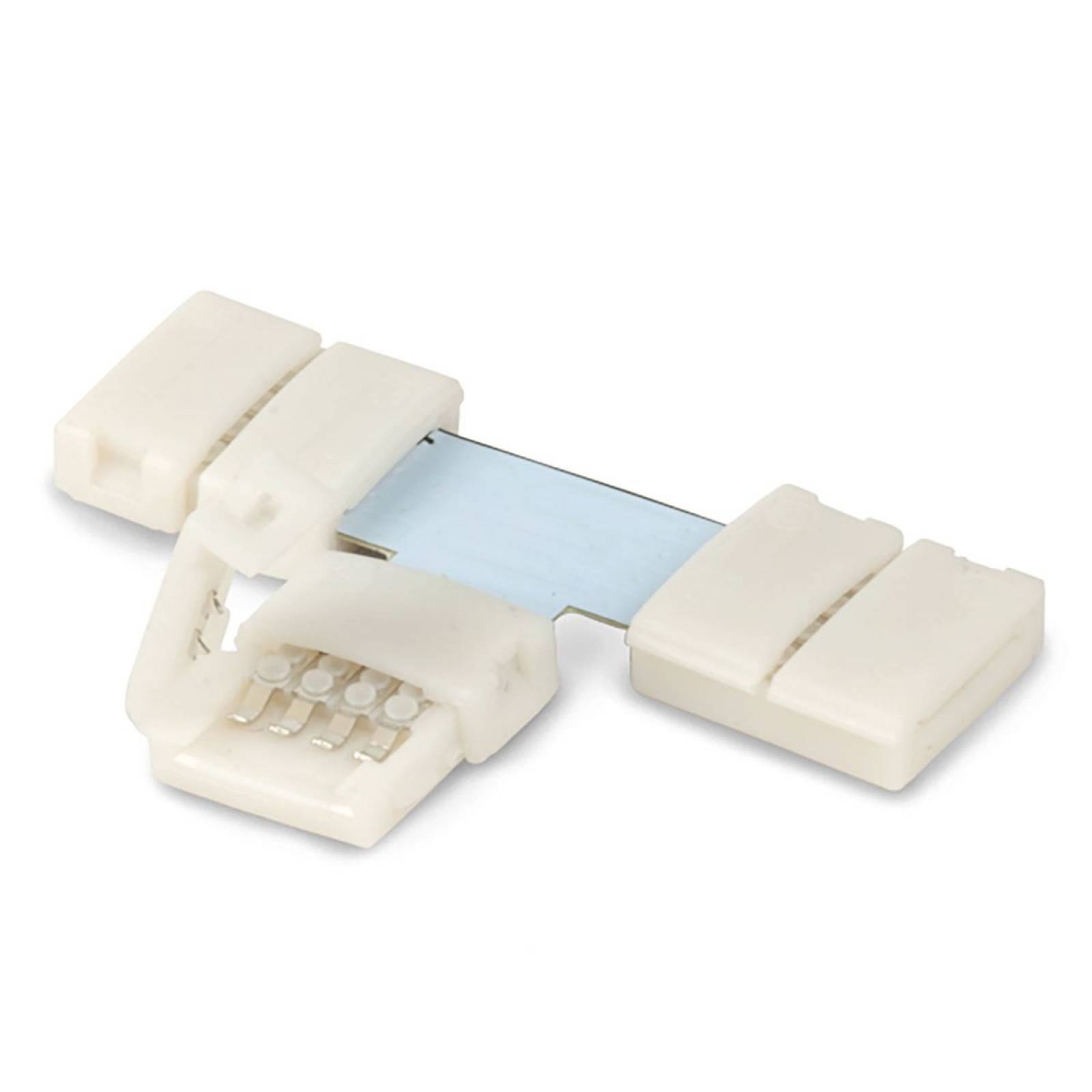 ISOLED C1-410 LED Stripe Clip T Verbinder 4 polig, wei� f�r Breite 10mm