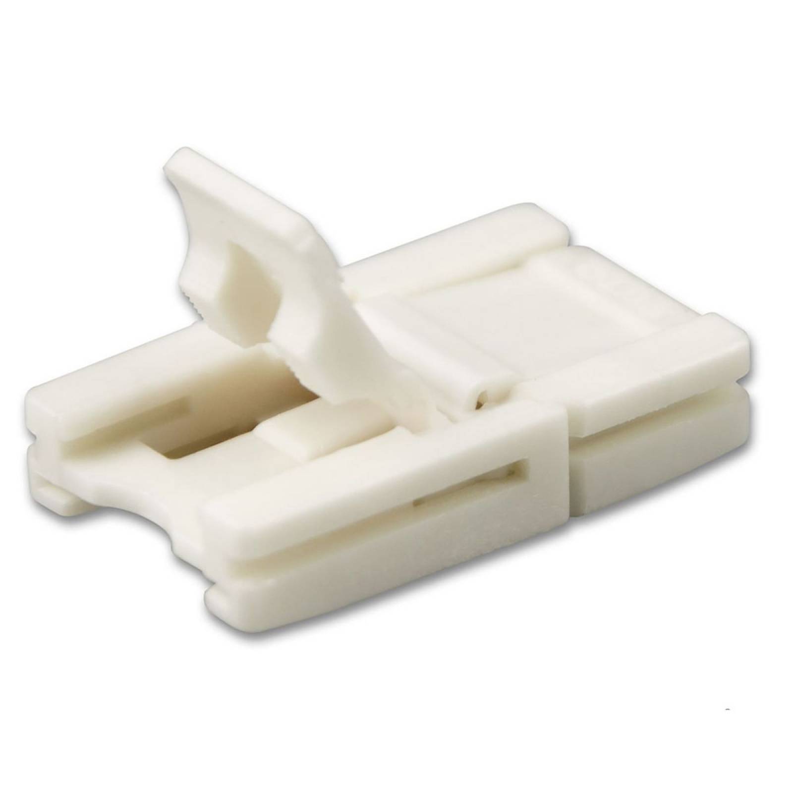 ISOLED C2-210 LED Stripe Clip Verbinder SLIM 2 polig, wei� f�r Breite 10mm