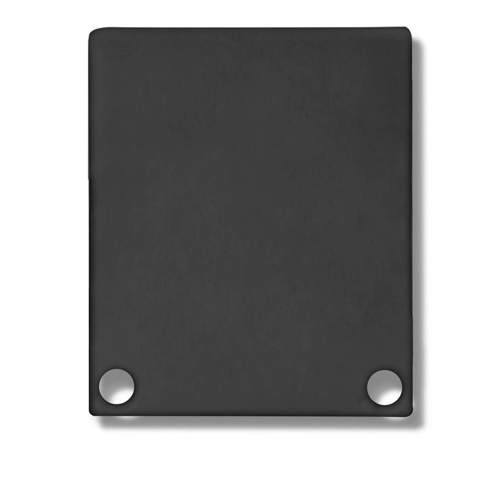 ISOLED Endkappe Alu schwarz f�r SURF/DIVE20 FLAT mit COVER11 2 STK inkl. Schraube