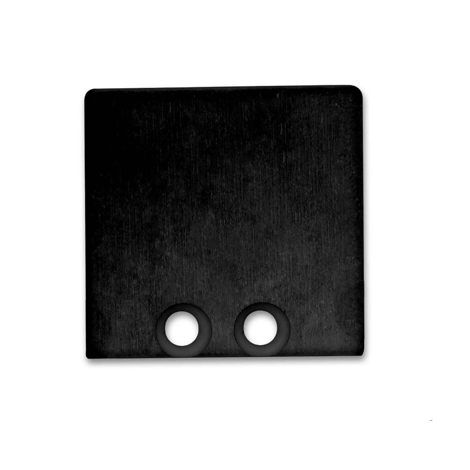 ISOLED Endkappe EC 58B schwarz f�r Profil SURF16, 2 STK, inkl. Schrauben