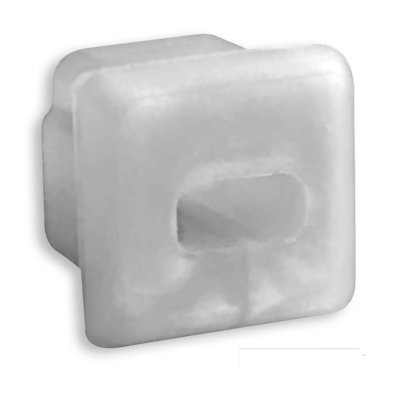 ISOLED Endkappe EC 63 f�r Profil SURF8 , 1 STK, mit Kabeldurchf�hrung