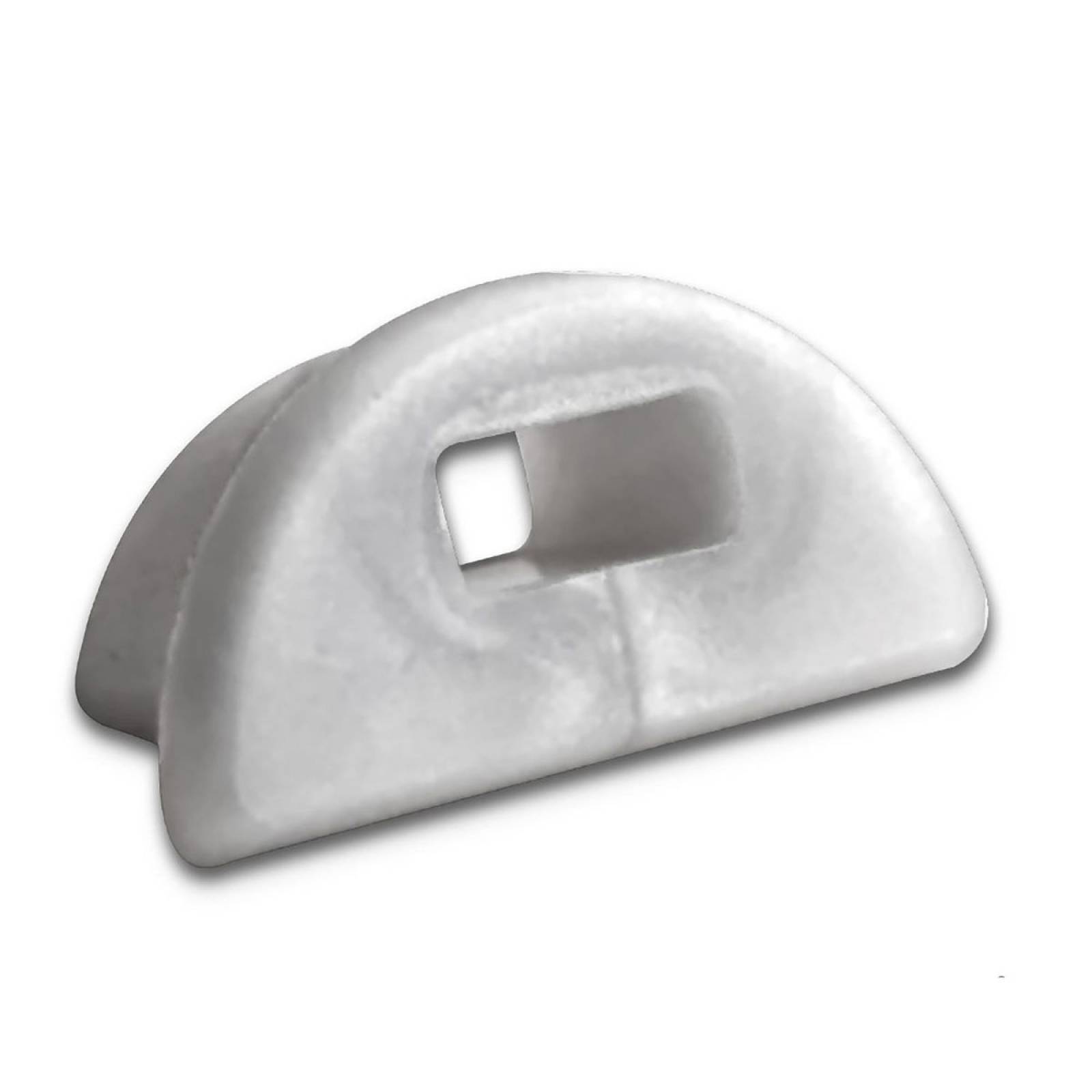 ISOLED Endkappe EC 70 f�r Profil SURF12 HIDDEN mit Kabeldurchf�hrung, 1 STK