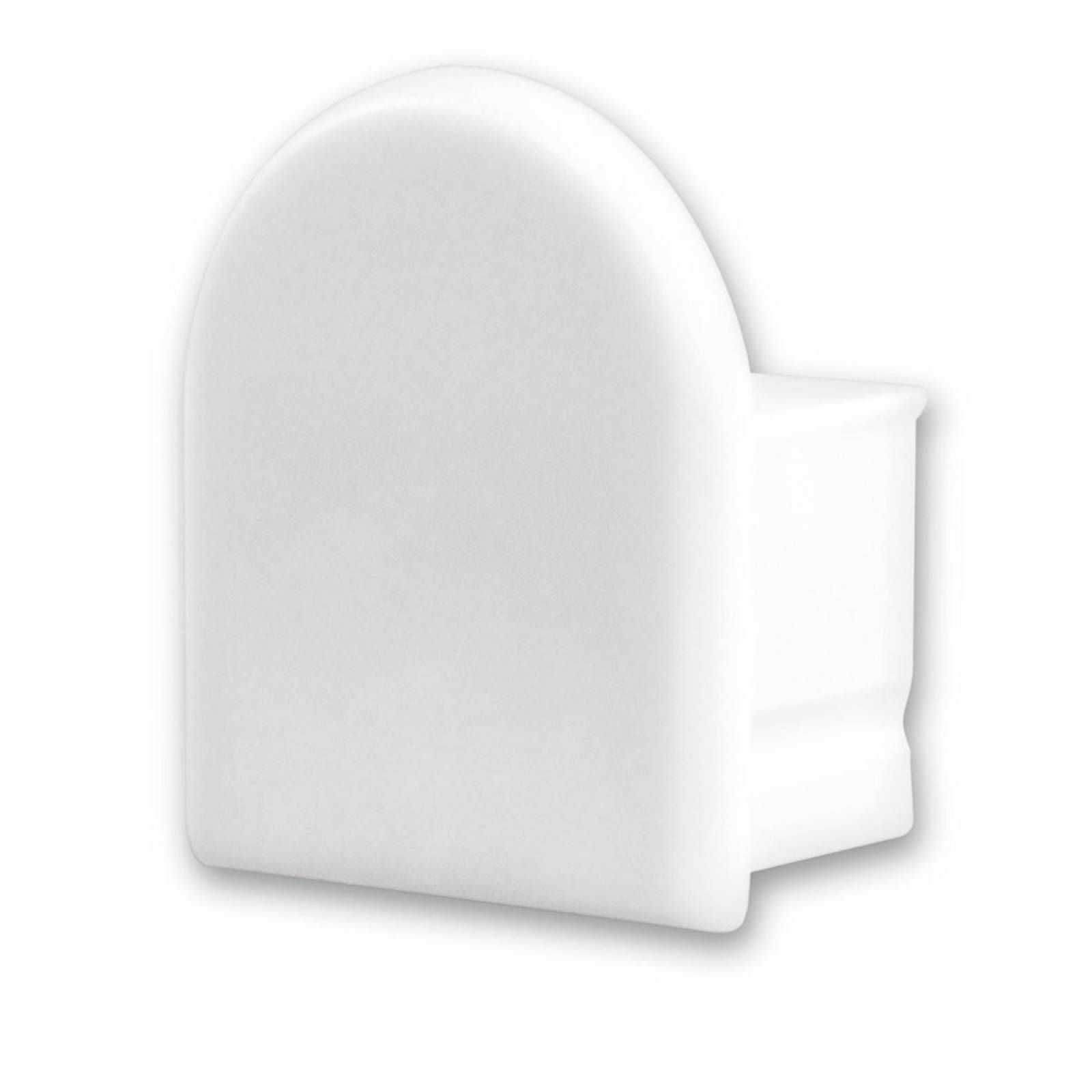 ISOLED Endkappe EC13W wei� f�r Profil SURF12 BORDERLESS, 1 STK