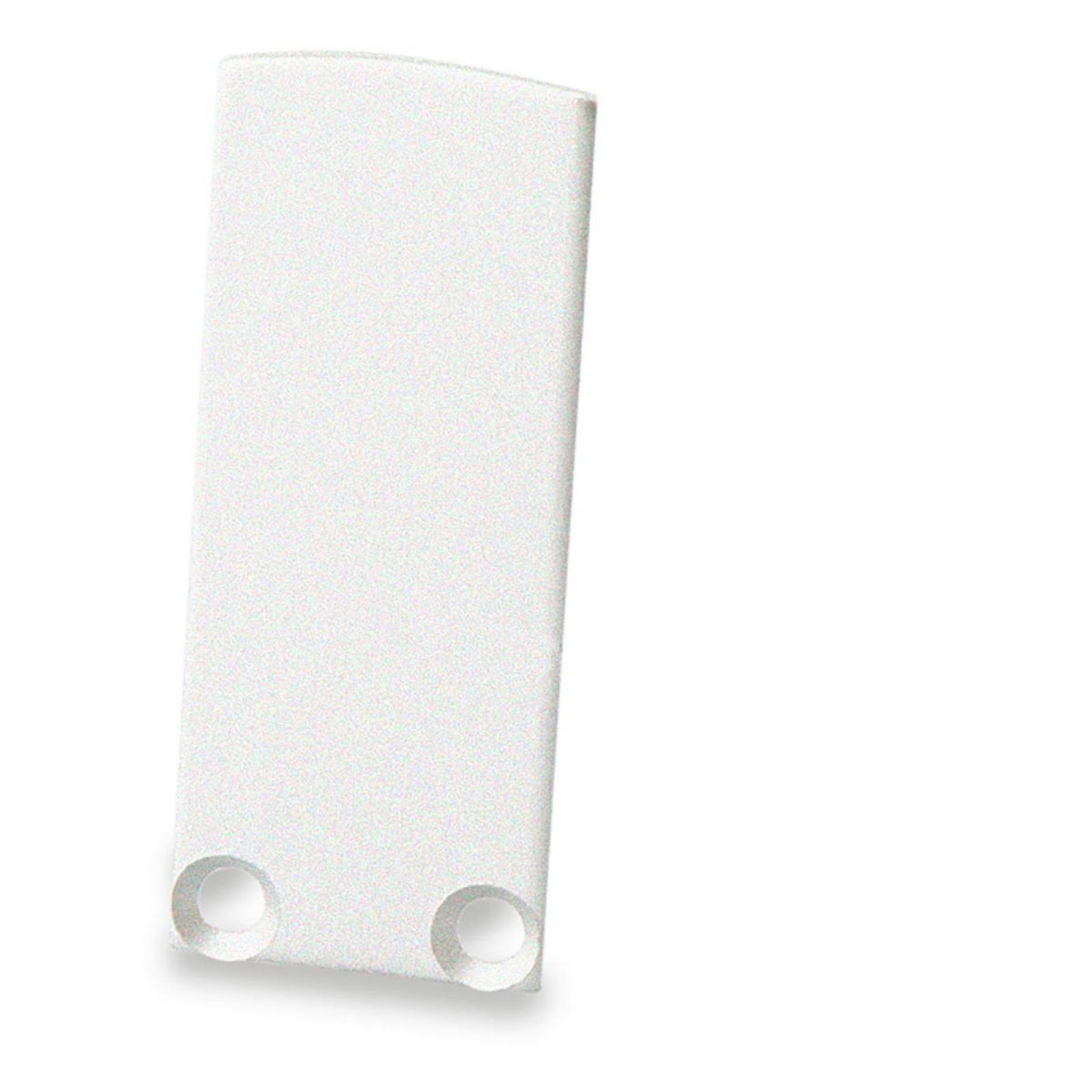 ISOLED Endkappe EC18 f�r SURF12 RAIL inkl. COVER4 mit Tunnel, Alu eloxiert
