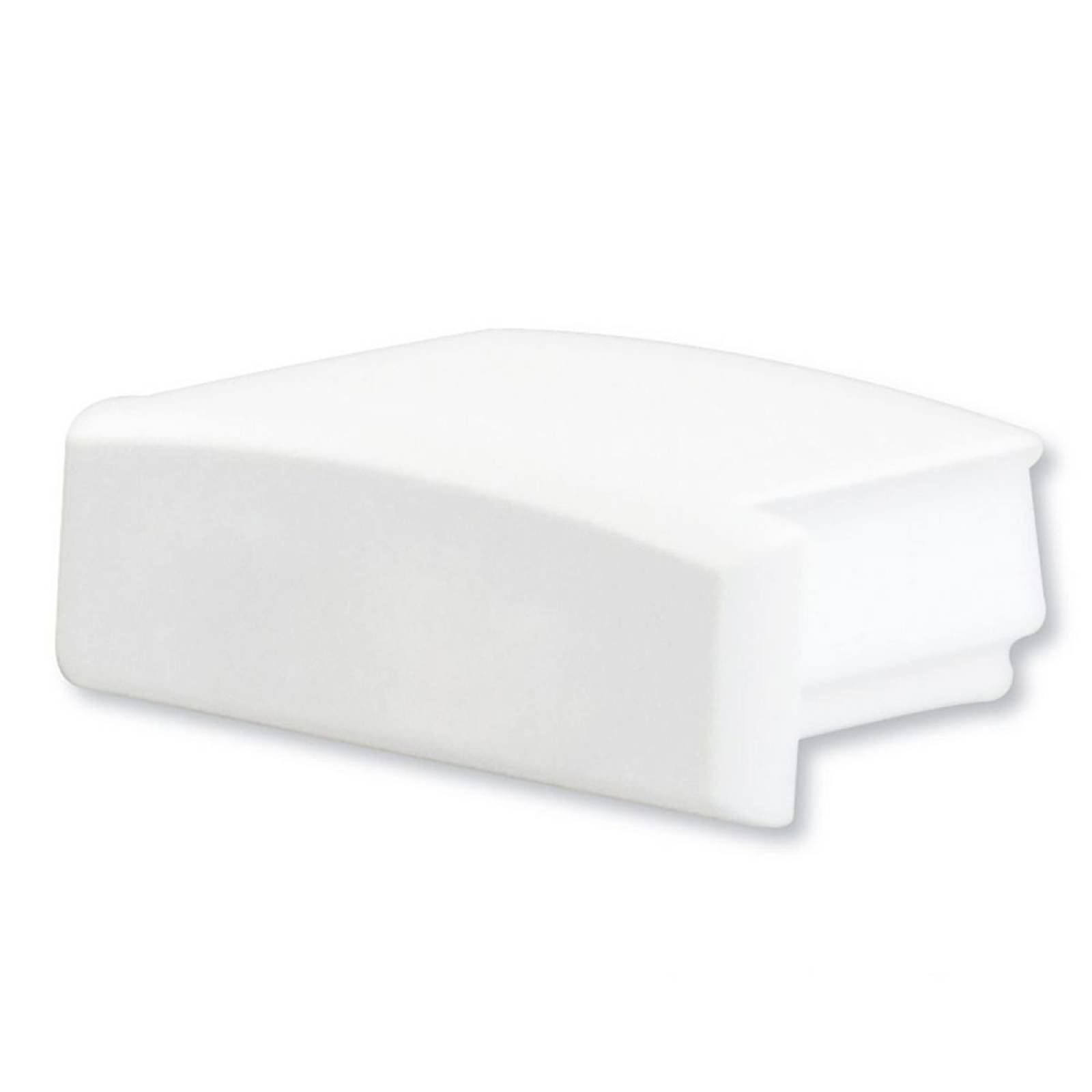 ISOLED Endkappe EC1W wei� f�r Profil SURF12 FLAT, 1 STK