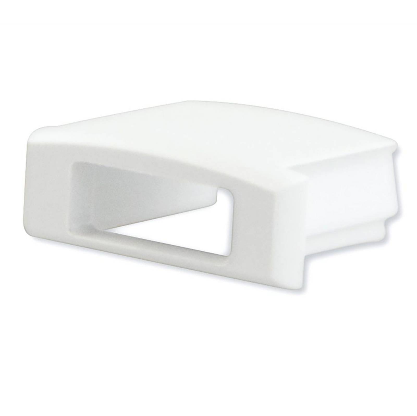 ISOLED Endkappe EC2 f�r SURF12 FLAT mit Kabeldurchf�hrung, 1 STK