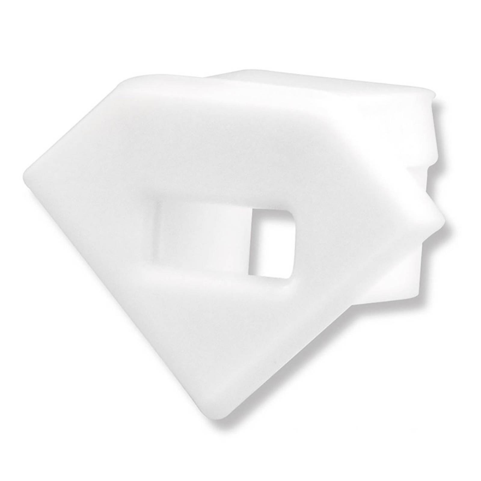 ISOLED Endkappe EC42W wei� f�r CORNER11 mit Kabeldurchf�hrung, 1 STK