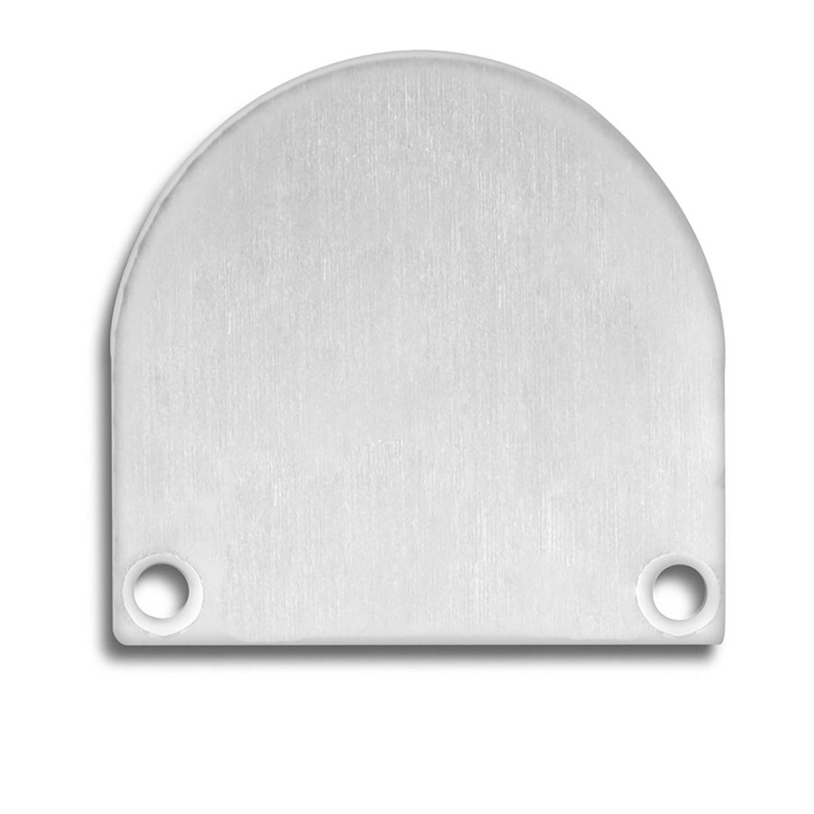 ISOLED Endkappe EC46 Alu f�r SURF/DIVE20 FLAT mit COVER13, 2 STK, inkl. Schraube