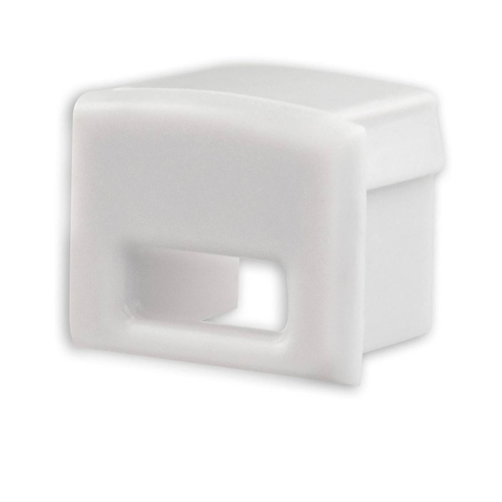 ISOLED Endkappe EC5 f�r Profil SURF12 mit Kabeldurchf�hrung, 1 STK