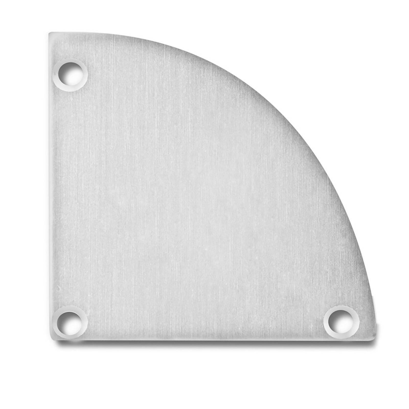 ISOLED Endkappe EC55 Alu f�r CORNER20(m. COVER17), rechts/links, inkl. Schrauben