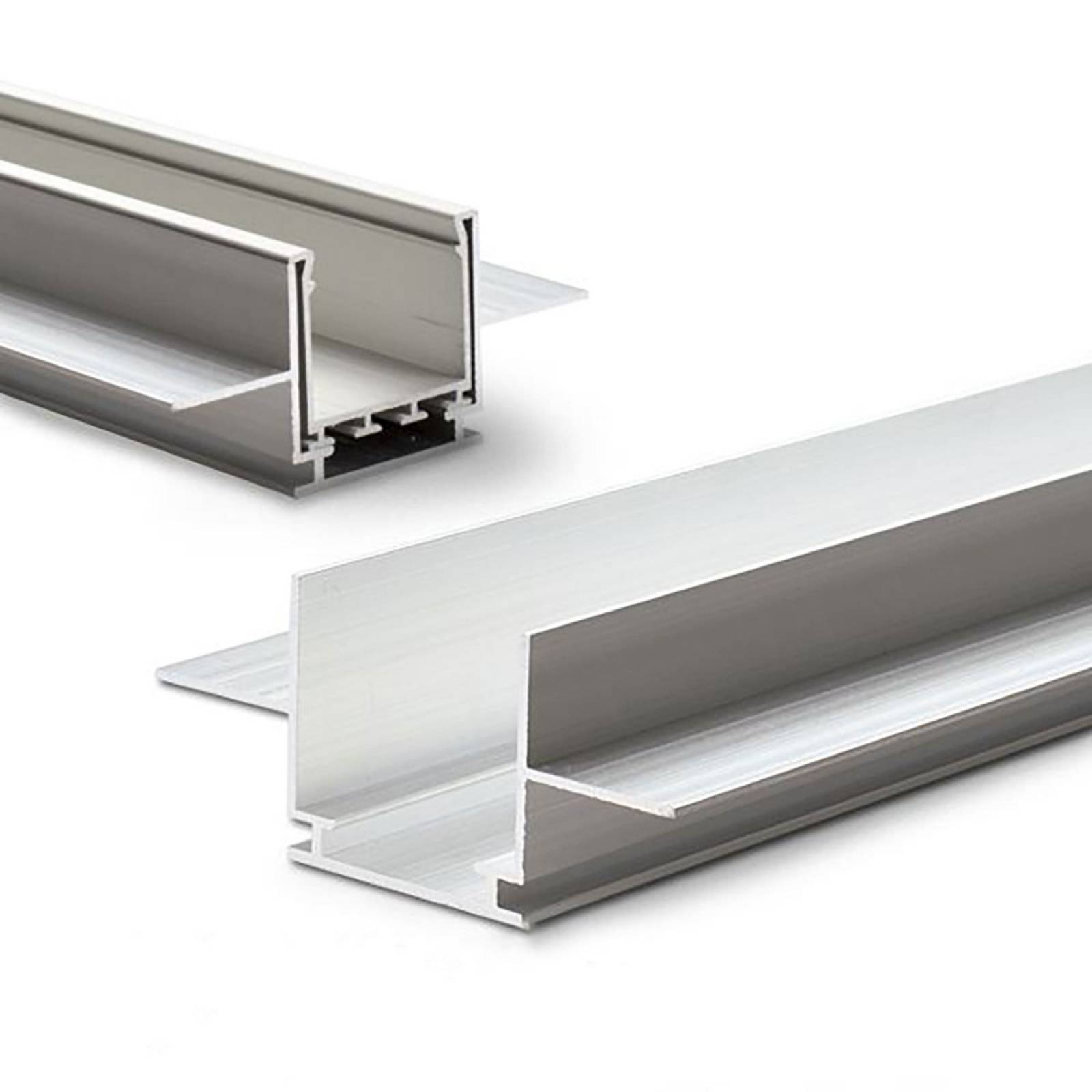 ISOLED Installationskanal f�r Einbauprofile WING, L: 2000mm f�r 12,5mm Rigips-Platten