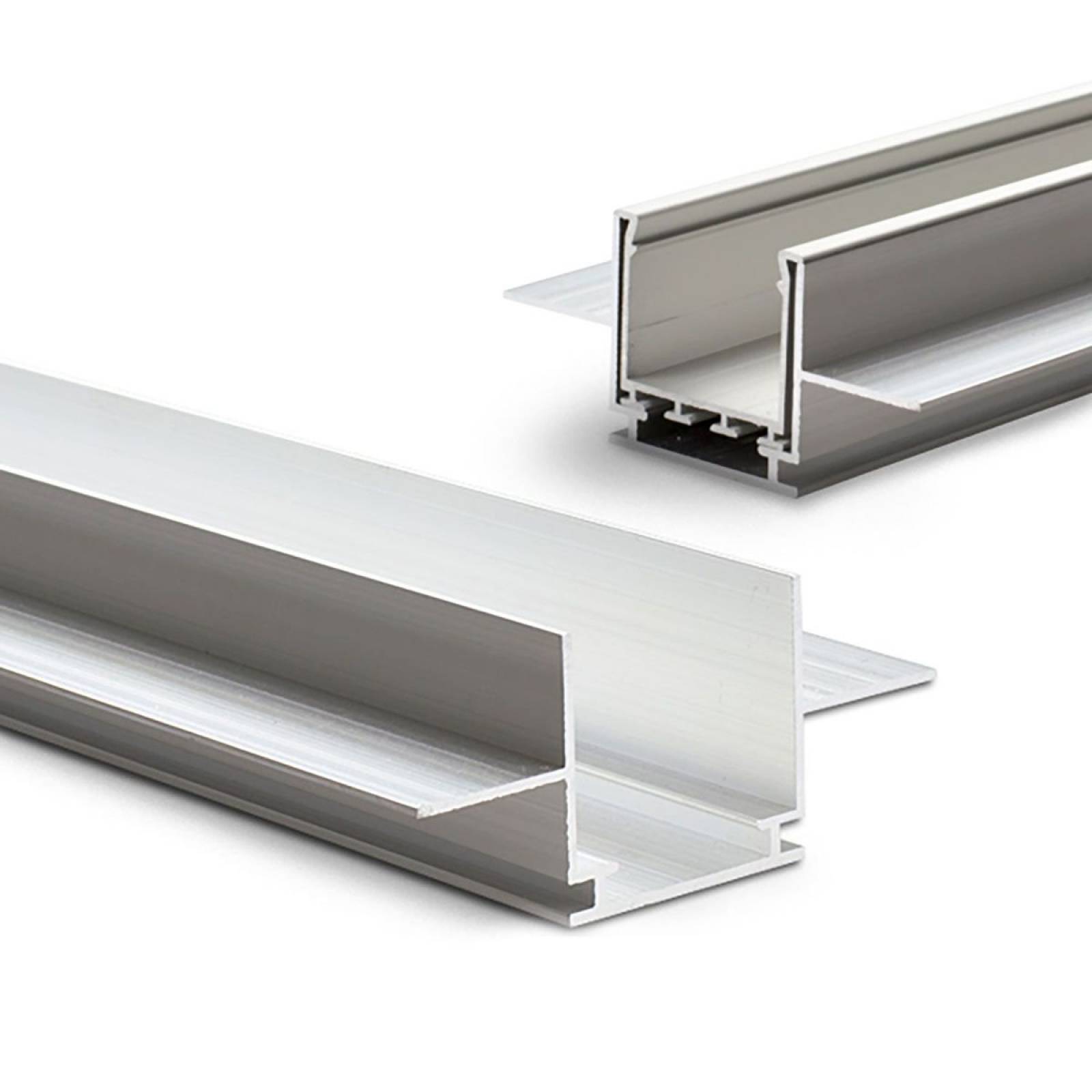 ISOLED Installationskanal f�r Einbauprofile WING, L: 2000mm f�r 15mm Rigips-Platten