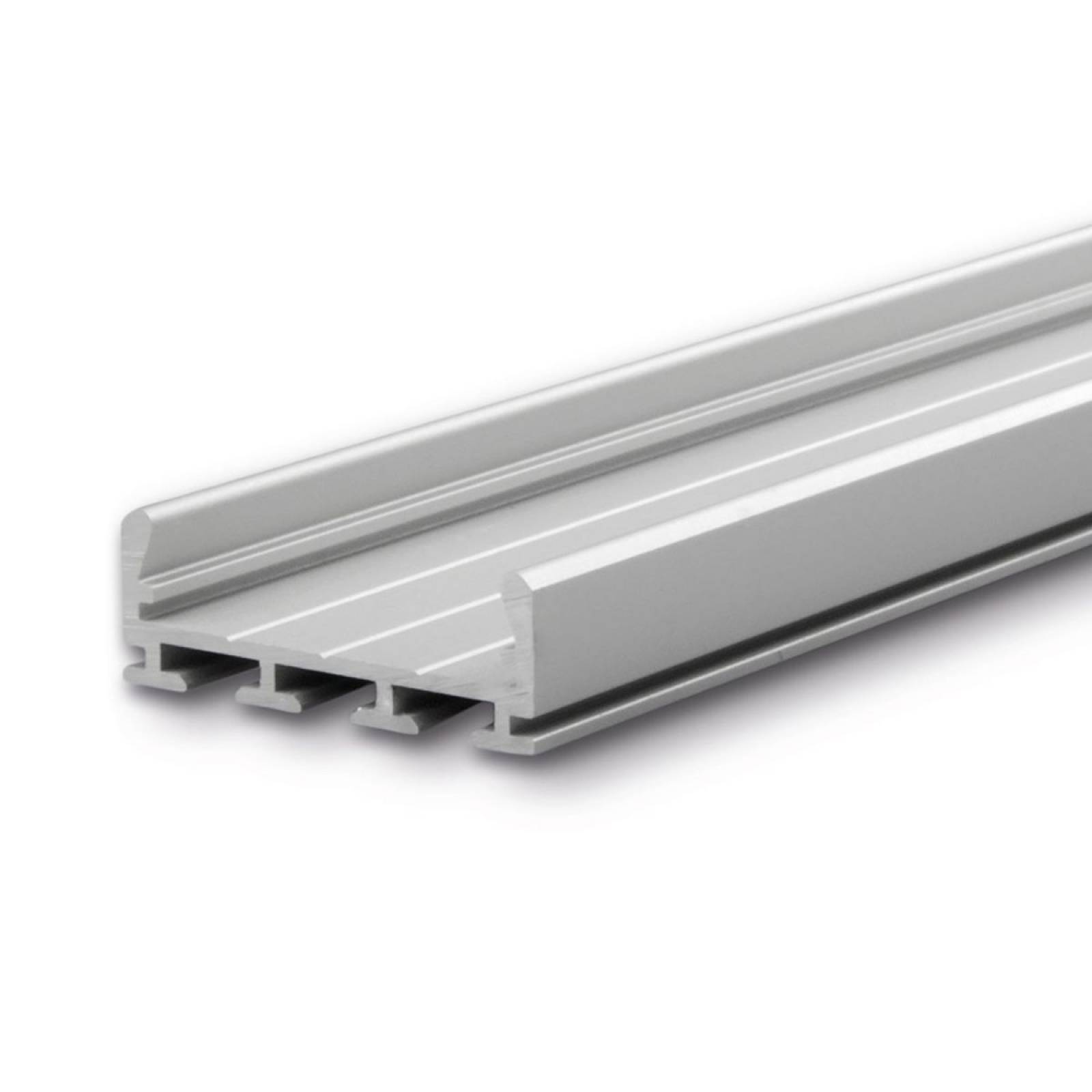 ISOLED LED-Aufbauprofil AV WING20 klein, Silber, 200cm, F�r max. 20mm LED-Streifen