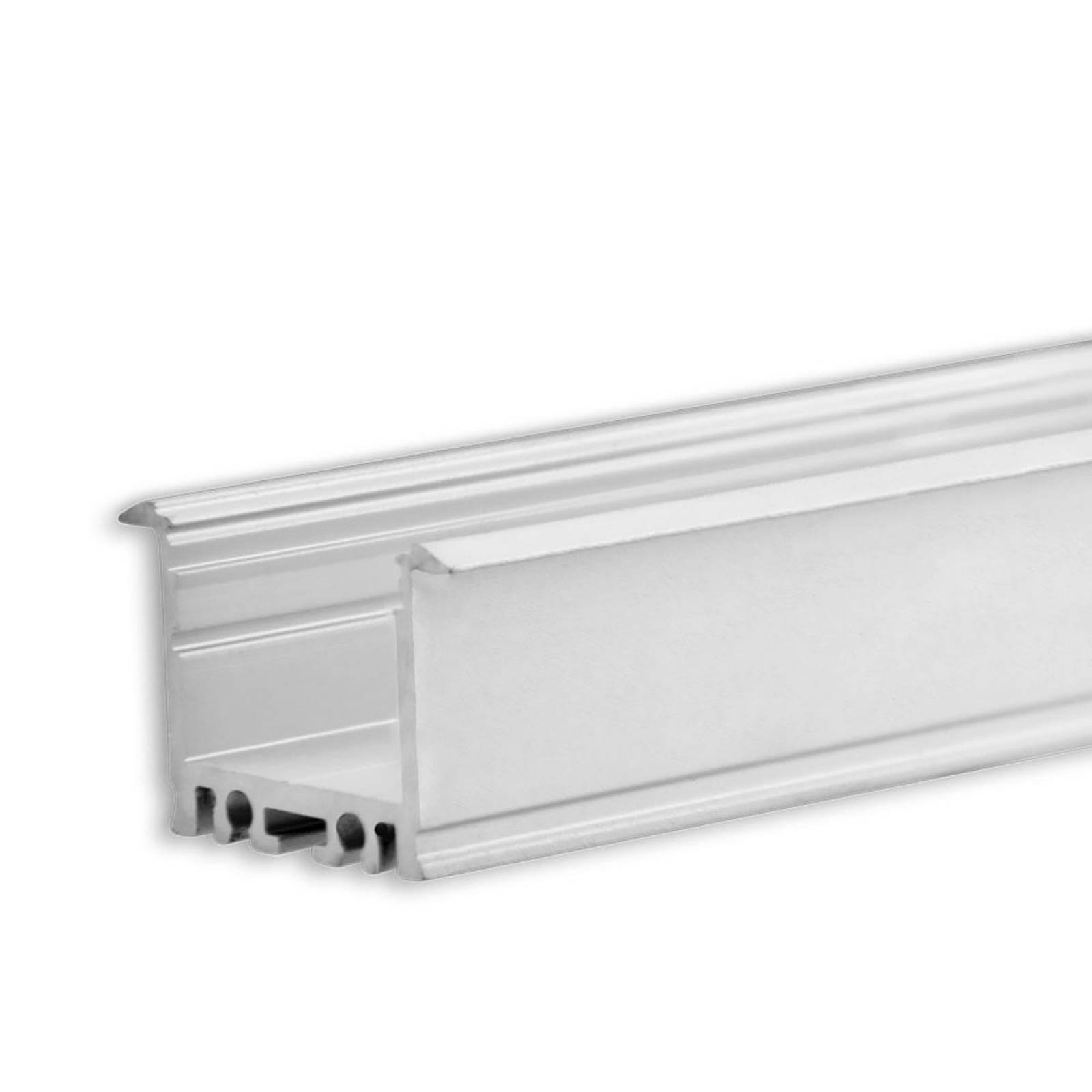 ISOLED LED-Aufbauprofil DIVE20 IL-ALU20 Silber, 200cm, F�r max. 20mm LED-Streifen