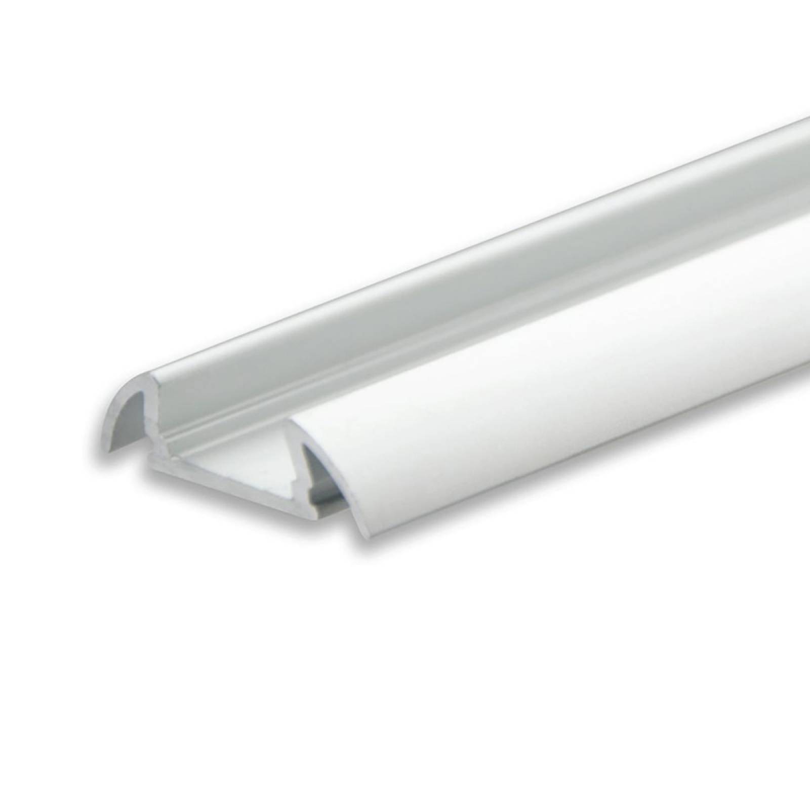ISOLED LED-Aufbauprofil SURF11 Aluminium eloxiert, 200cm, F�r max. 11mm LED-Streifen