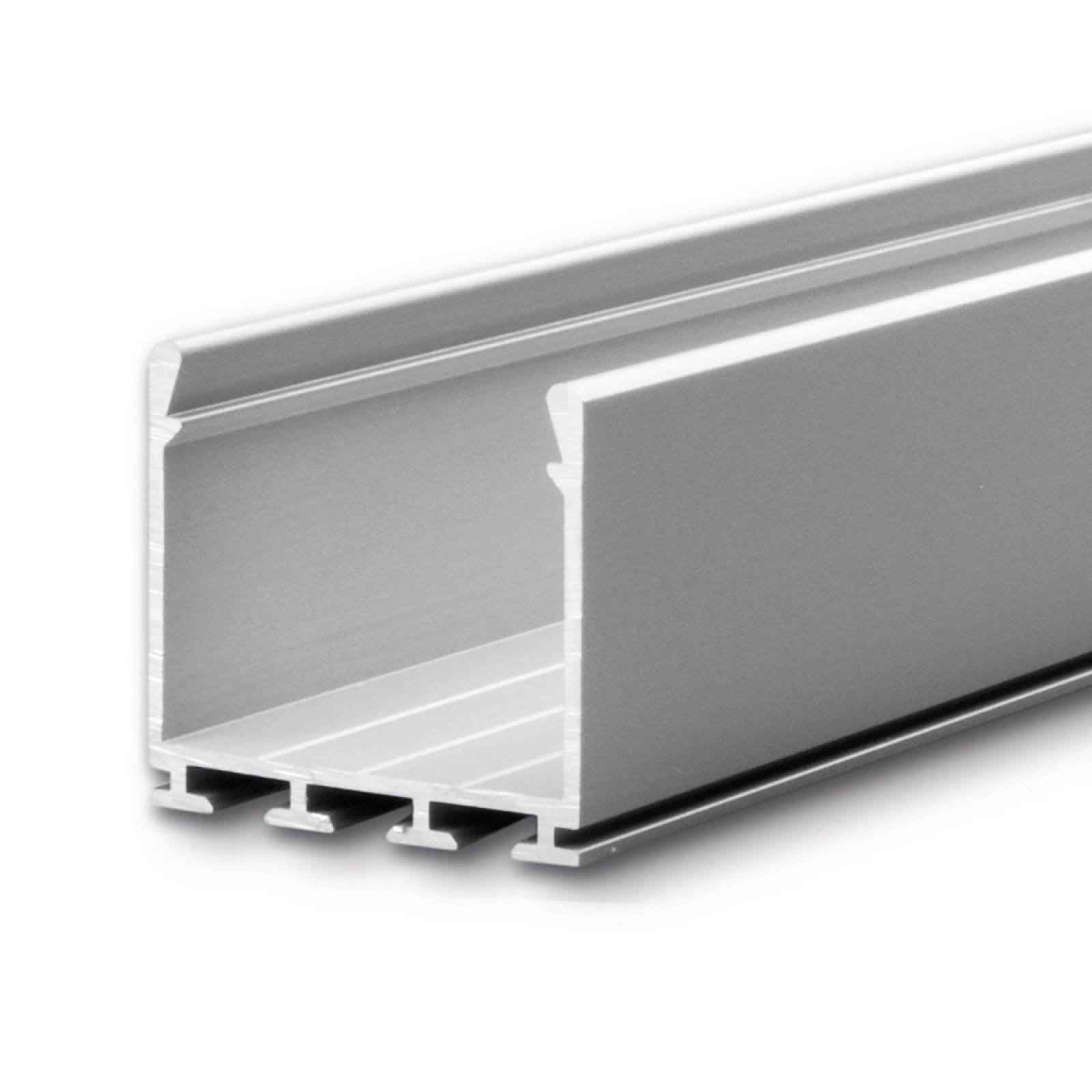 ISOLED LED-Aufbauprofil WING20, Silber, 200cm, F�r max. 20mm LED-Streifen