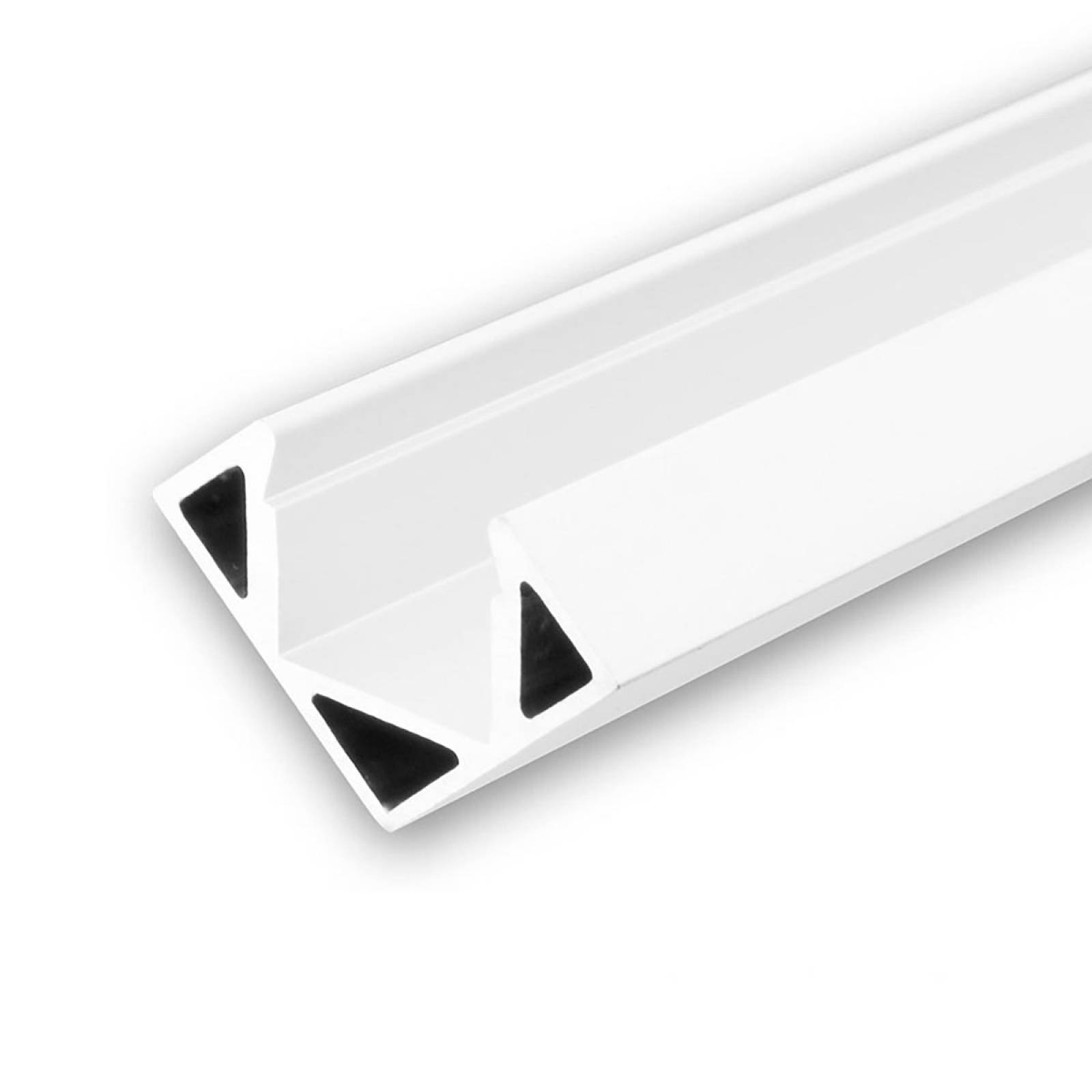 ISOLED LED-Eckprofil CORNER11 Wei�, 200cm, F�r max. 11mm LED-Streifen