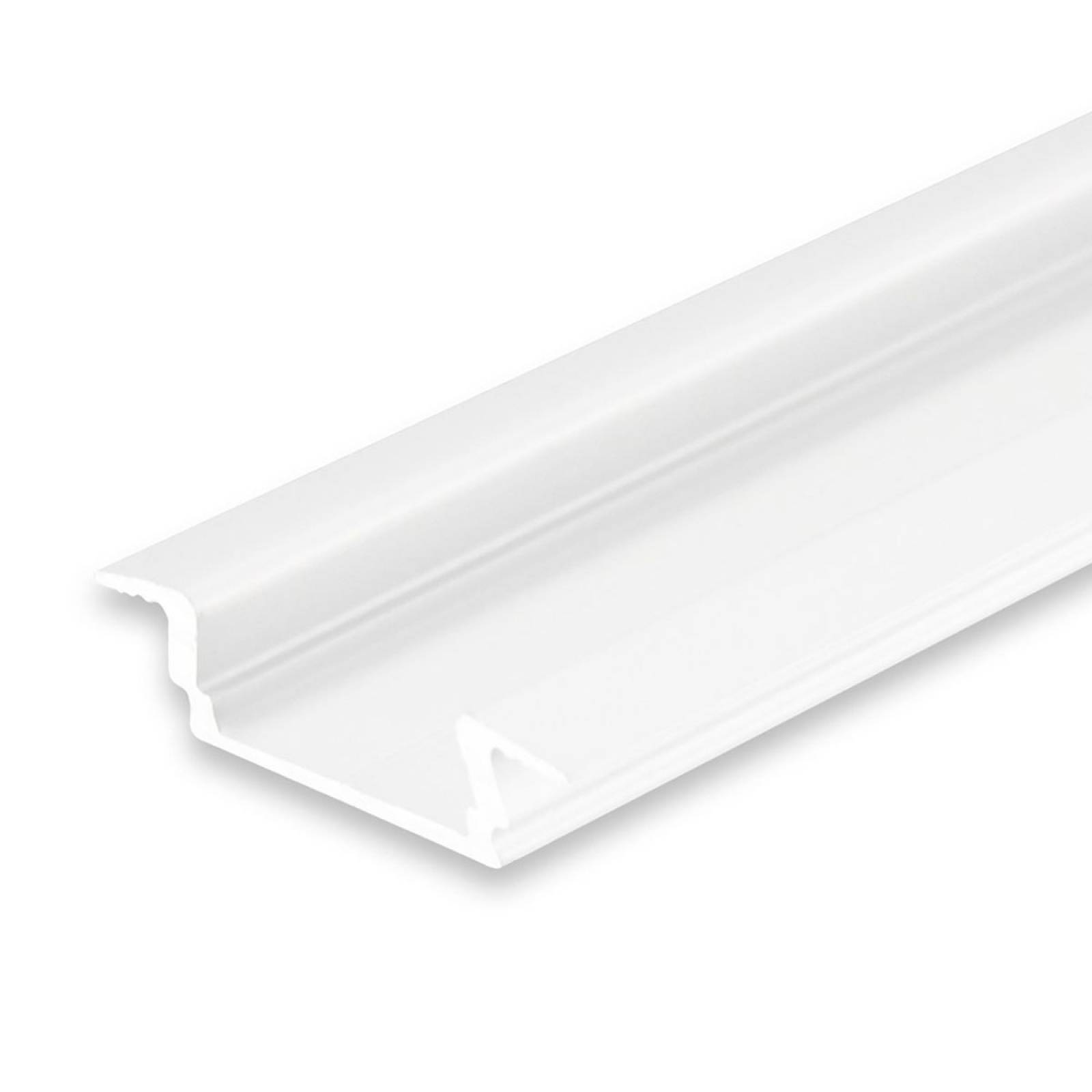 ISOLED LED-Einbauprofil DIVE12 FLAT Wei�, 200cm, F�r max. 12mm LED-Streifen