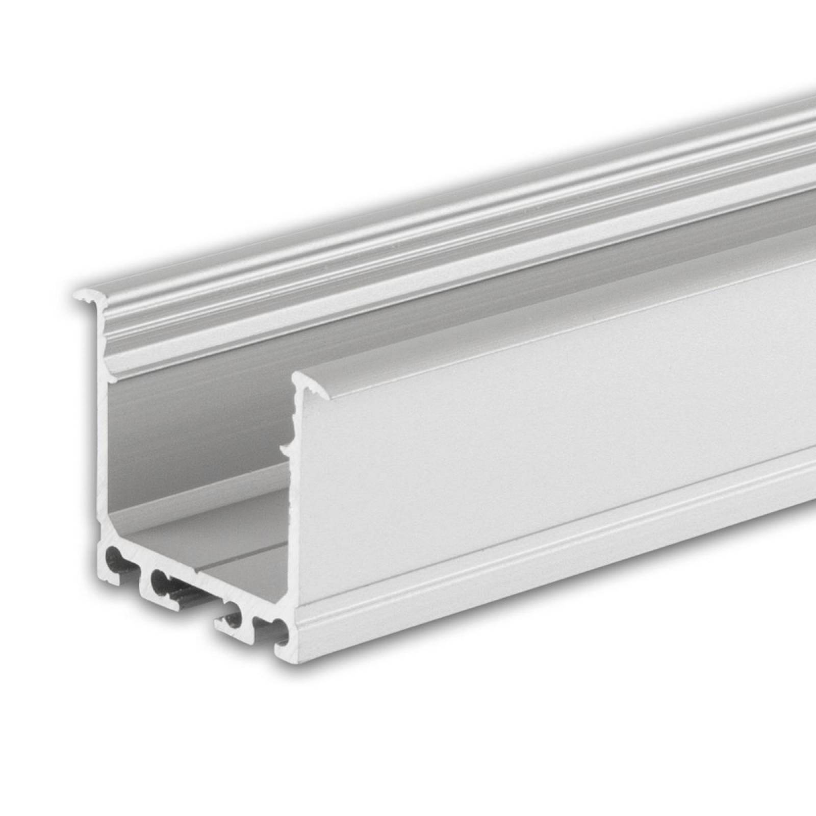 ISOLED LED-Einbauprofil DIVE20 Aluminium eloxiert, 200cm, F�r max 24mm LED-Streifen
