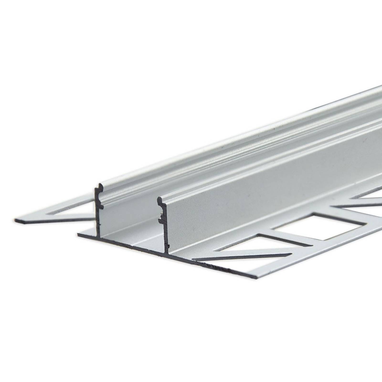 ISOLED LED-Fliesenprofil T-PROFIL, Silber, 250cm, f�r max. 12mm LED-Streifen