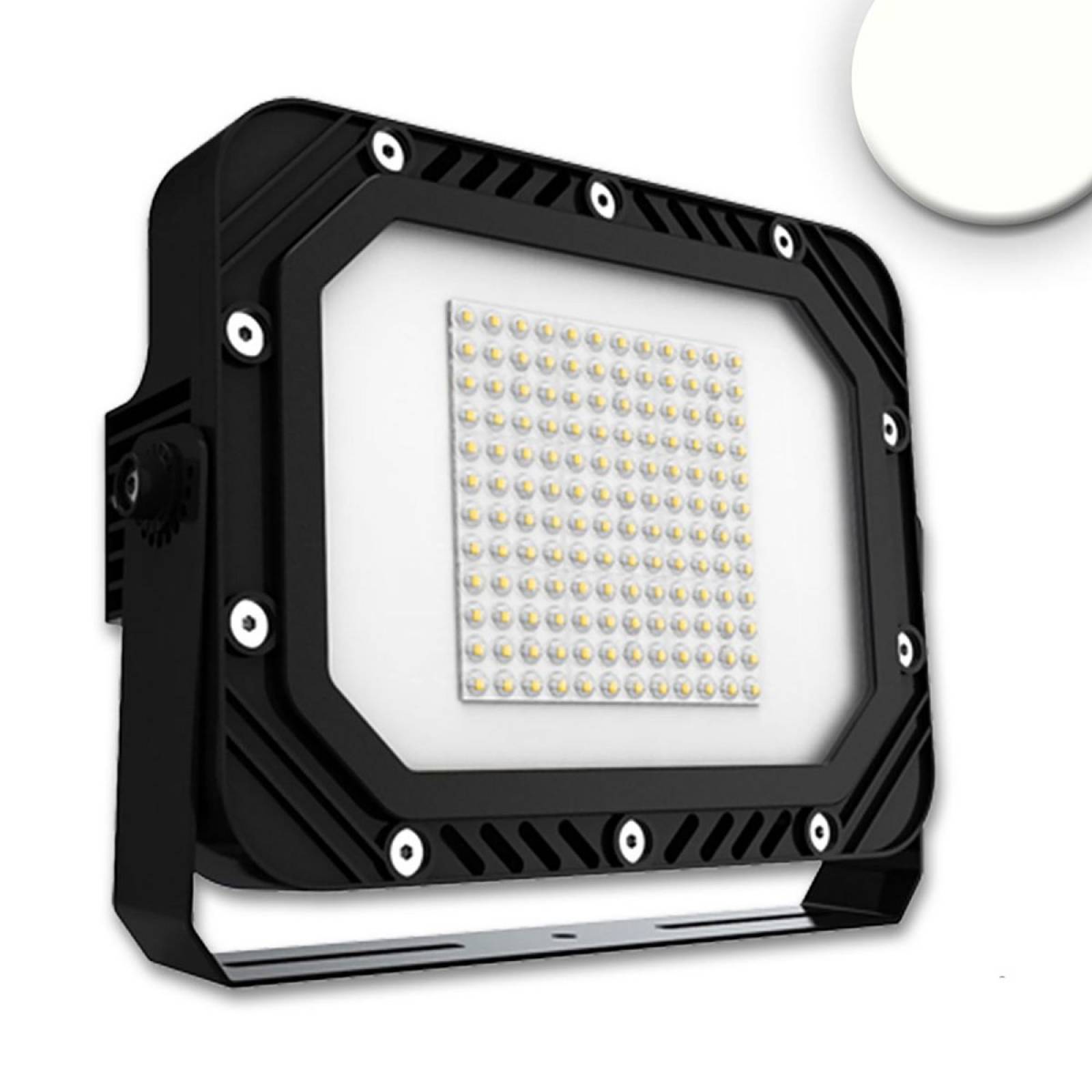 ISOLED LED Fluter SMD 150W, 75�*135�,neutralwei�, IP66, dimmbar, 4000K, 17000lm, CRI:85