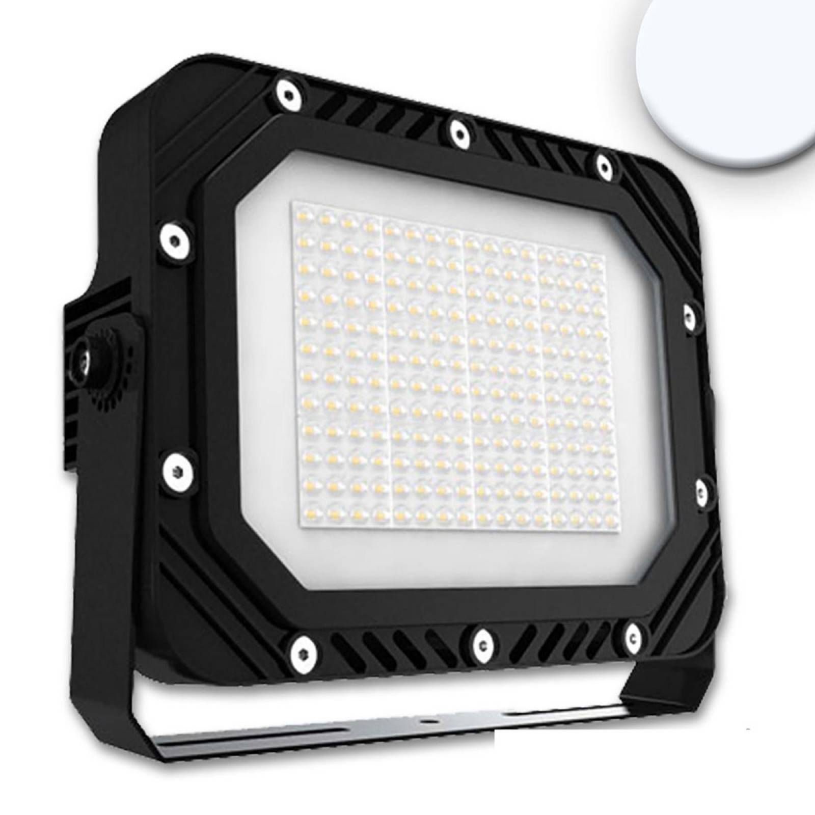 ISOLED LED Fluter SMD 200W, 75�*135�, kaltwei�, IP66, dimmbar, 5700K, 25500lm, CRI:85