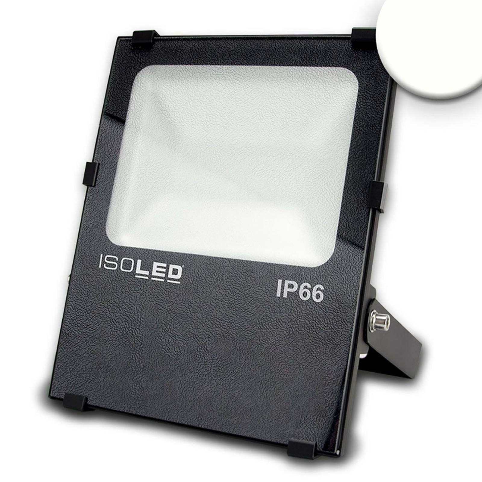 ISOLED LED Fluter matt blendungsreduz. 100W, neutralwei�, IP66, 110�, , 4200K,11000lm