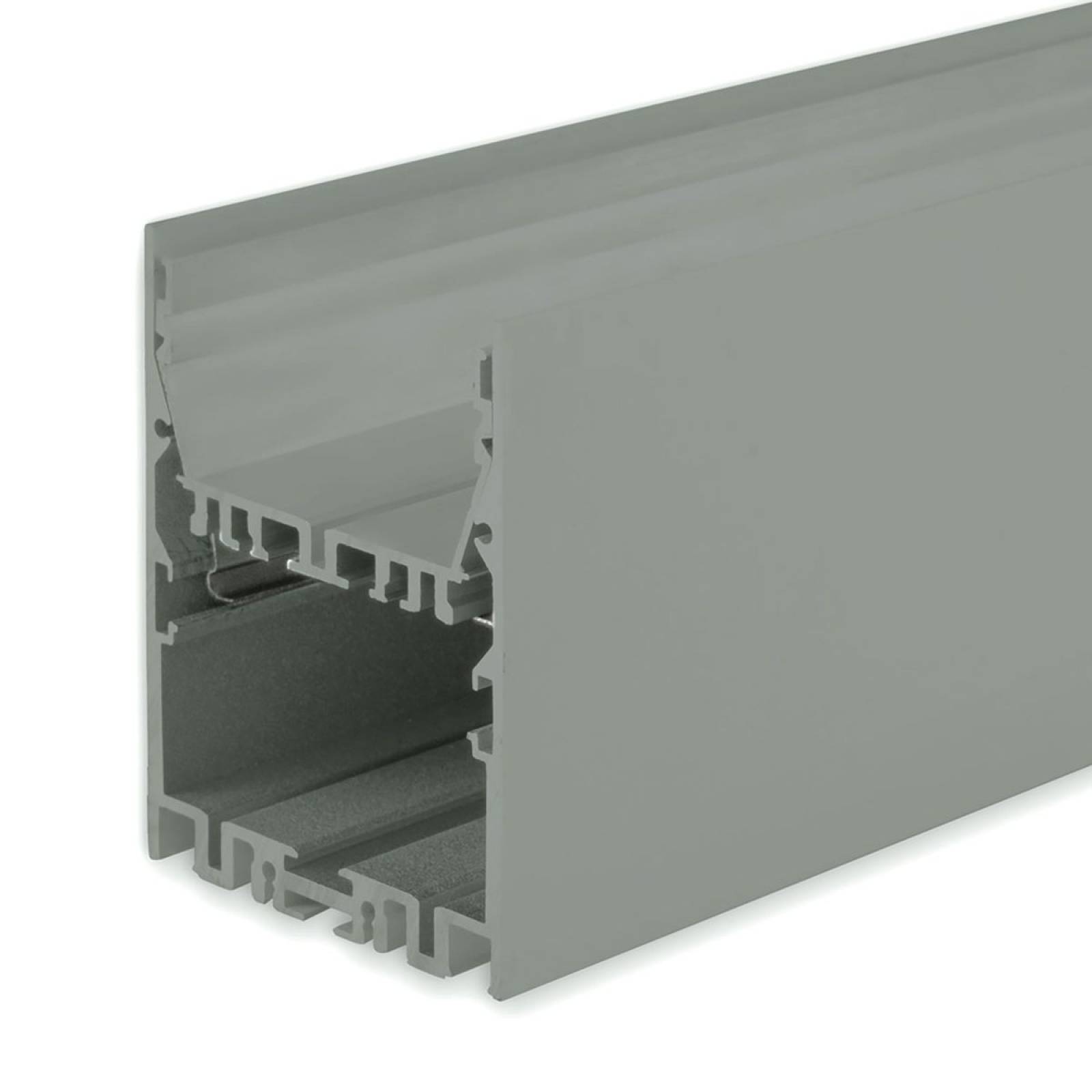 ISOLED LED-Leuchtenprofil LAMP40 Alu, 200cm, F�r max. 40mm LED-Streifen