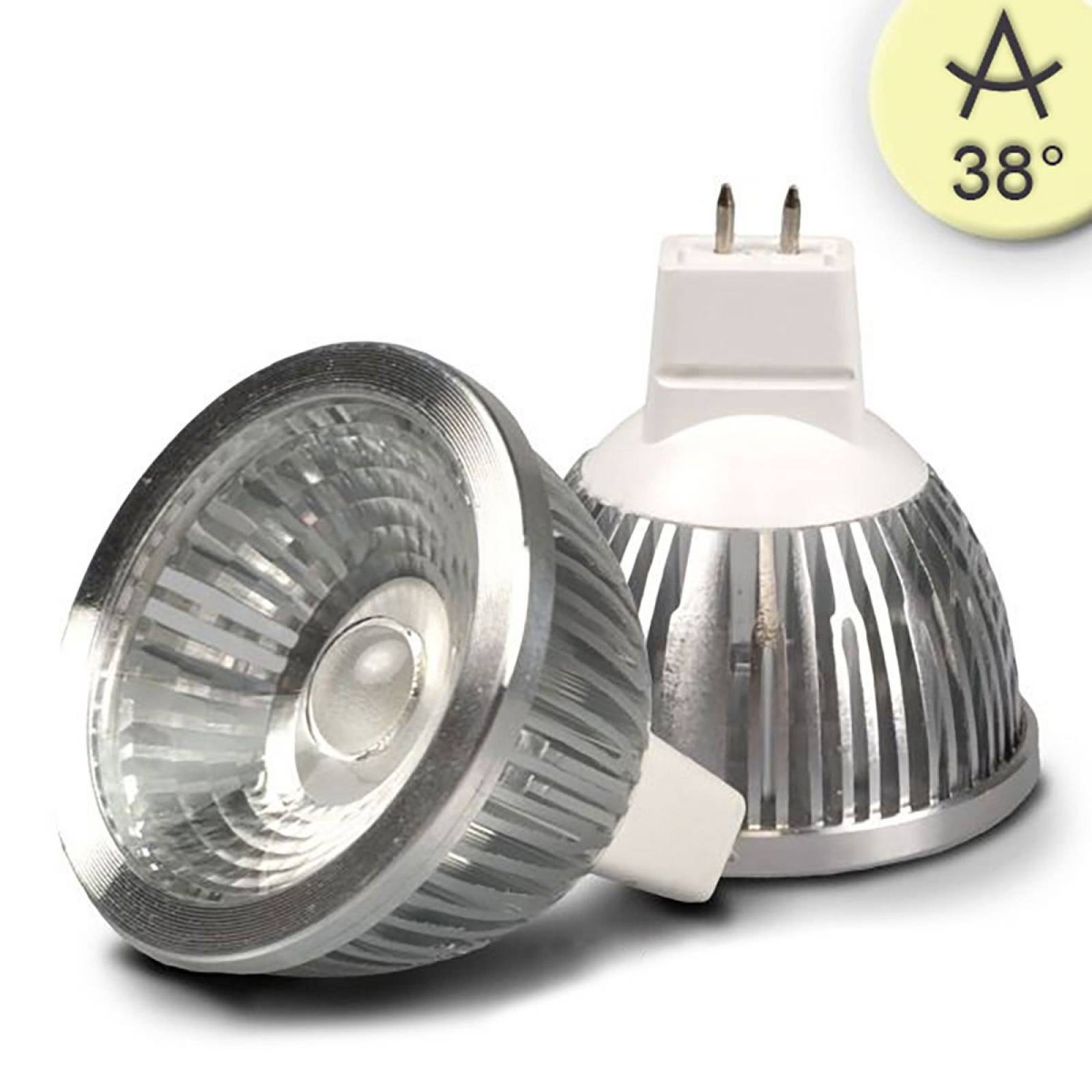 ISOLED LED Leuchtmittel MR16 5,5W COB, warmwei�, dimmbar, 38�, , 2700K, 330lm, CRI:83