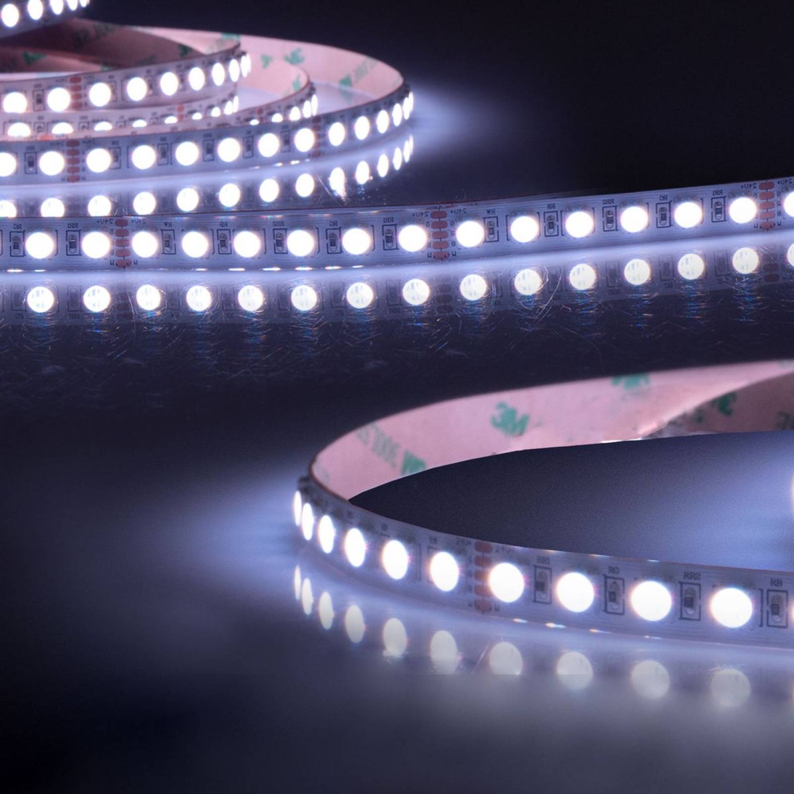 ISOLED LED SIL IP20 Stripe RGB+WW 2700K, 19W/m, 24V, 5m, Breite 10mm