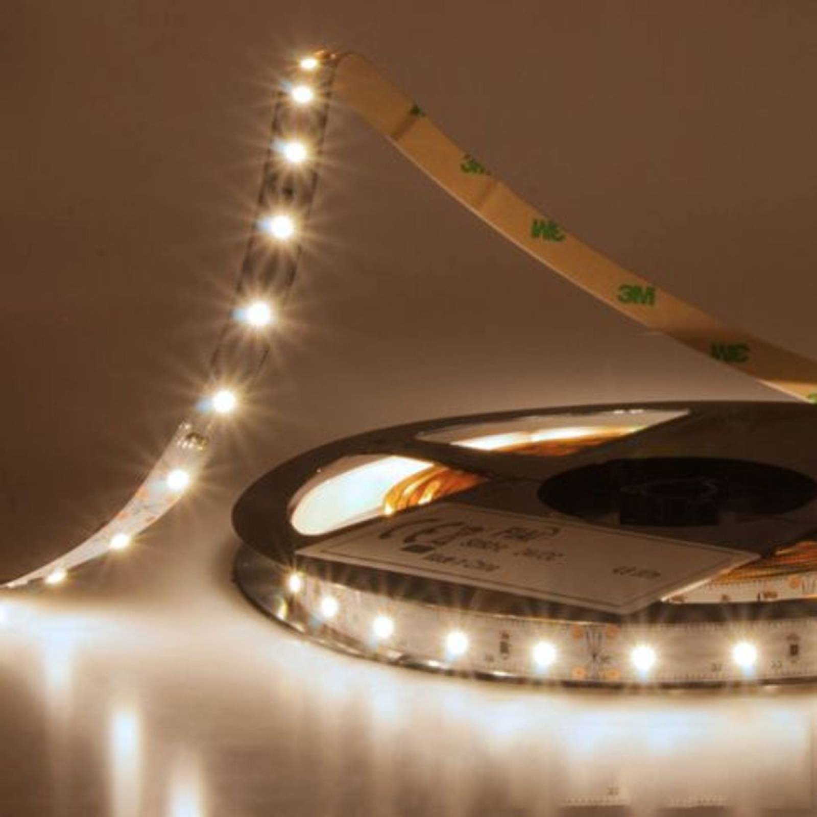 ISOLED LED Stripe 12V SIL IP20 4,8W, 3000K warmwei�, 5m, 60 LED/m