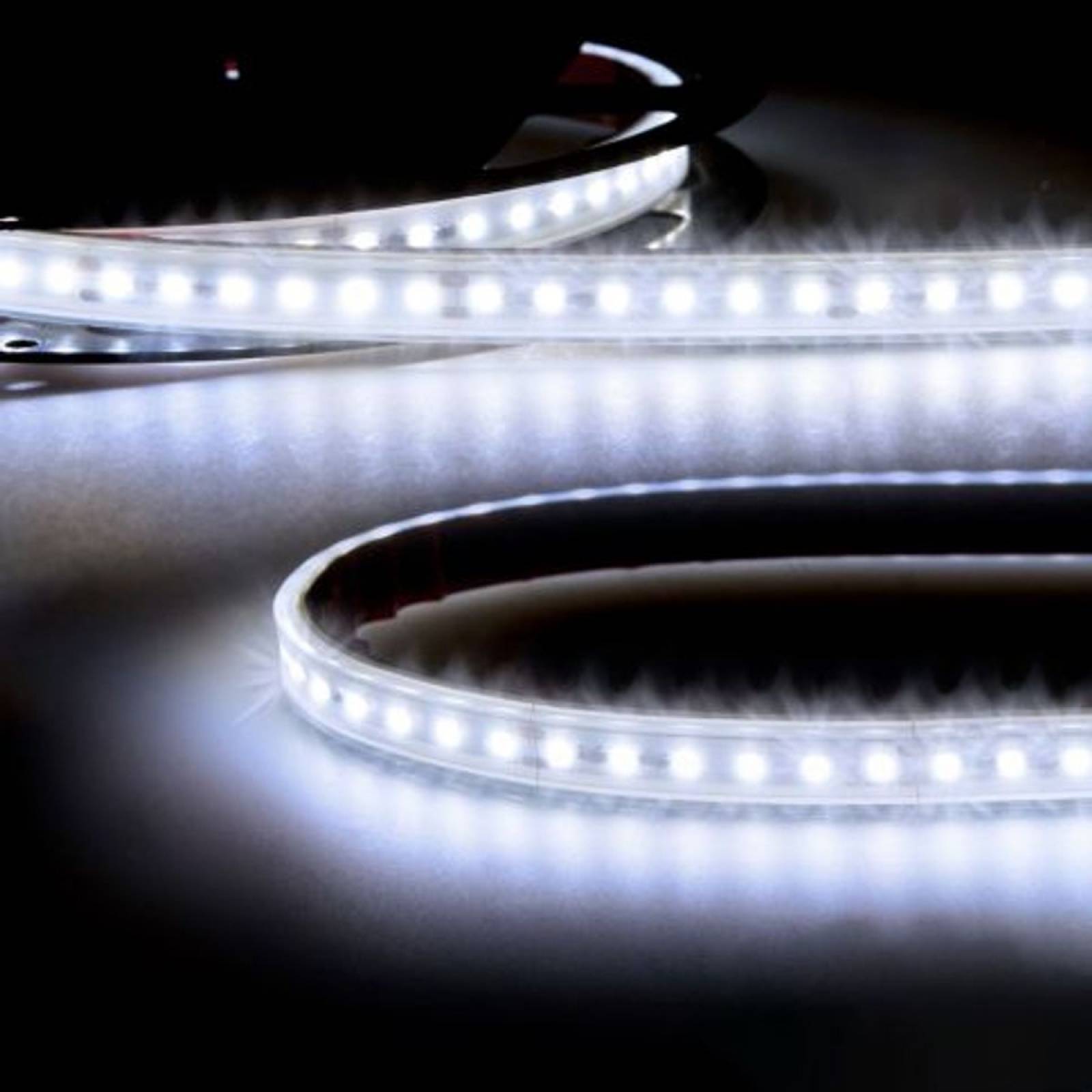ISOLED LED Stripe 15m AQUA CC, 24V, 6000K kaltwei�, 12W/m, IP68