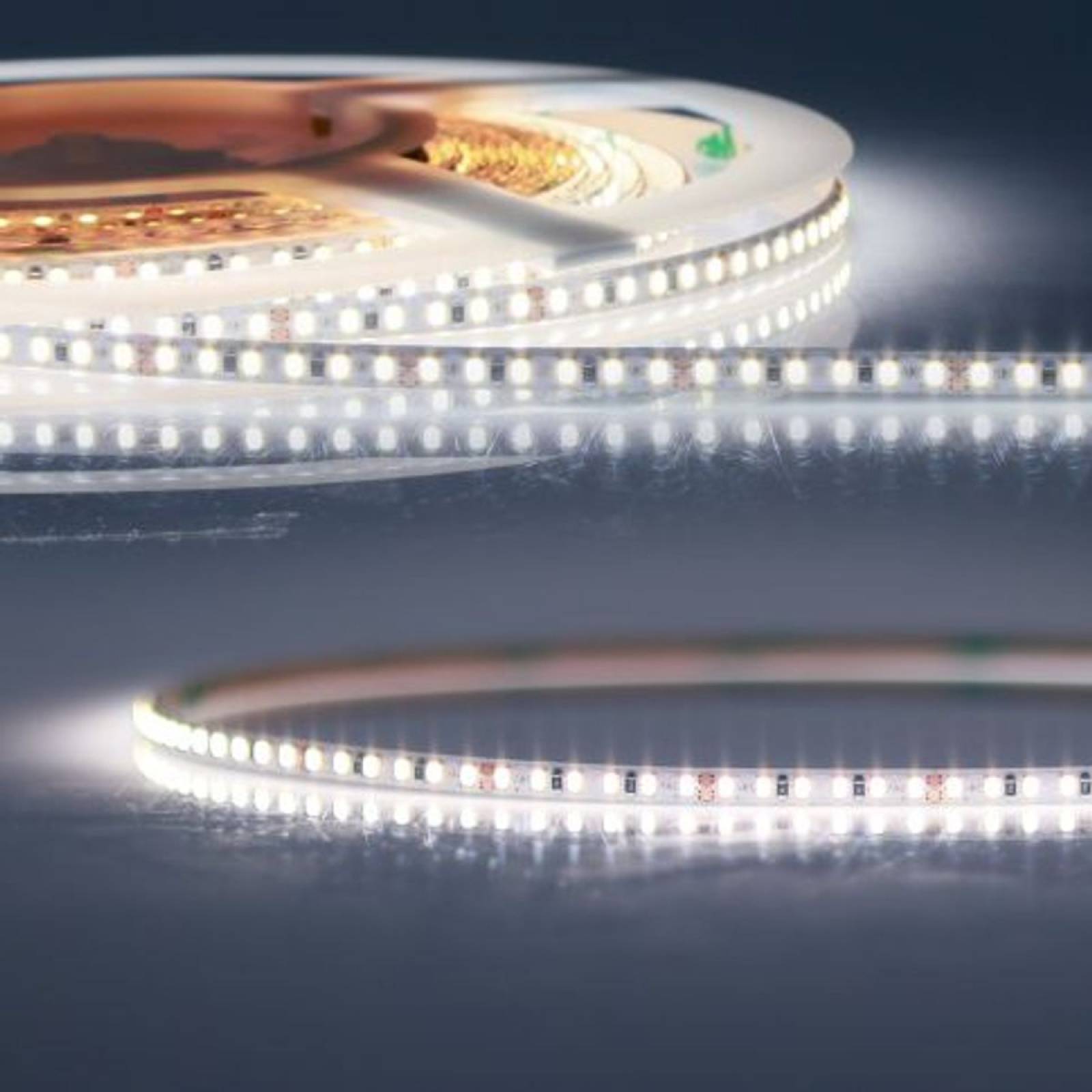 ISOLED LED Stripe 24V CRI80+, 15W/m, Rolle 5m, 6500K kaltwei�