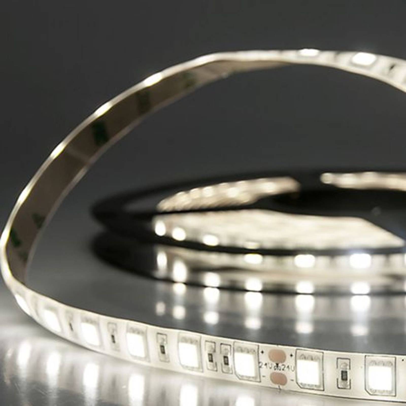 ISOLED LED Stripe 24V SIL 14,4W, 4200K neutralwei�, IP66, 5m Rolle 60 LED/m