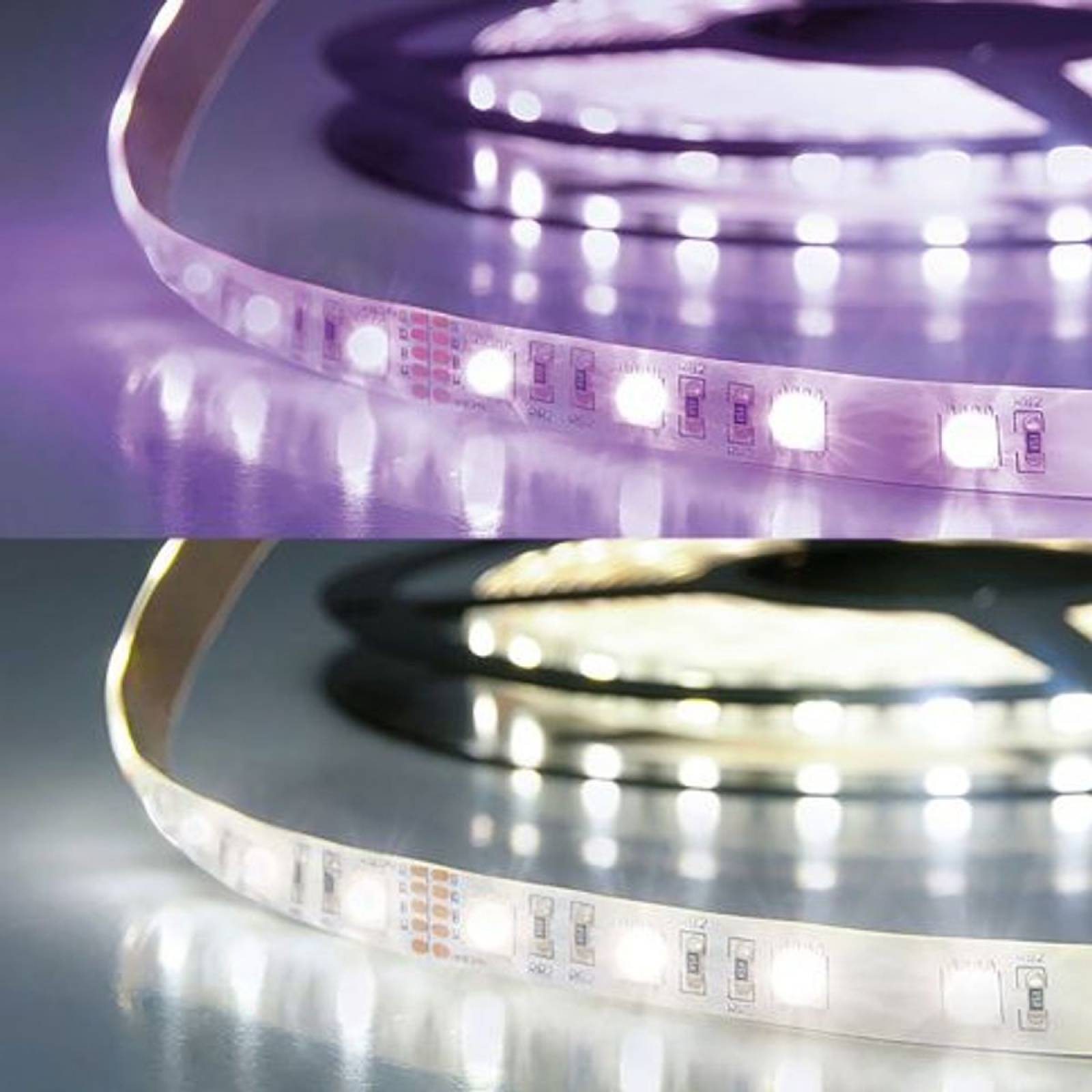 ISOLED LED Stripe 24V SIL 19W, RGB+kaltwei� 6200K, 5m, 60 LED/m