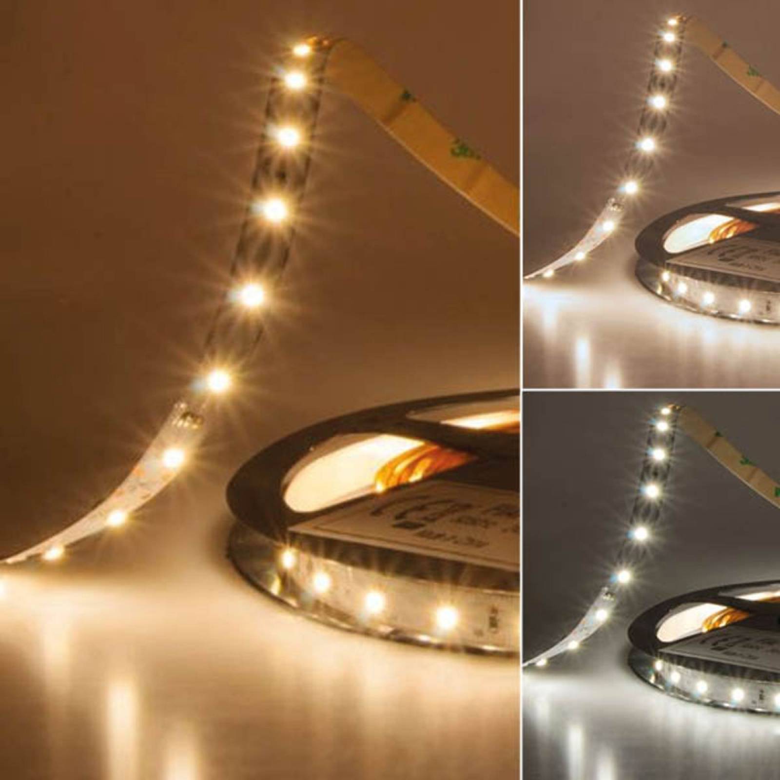 ISOLED LED Stripe 24V SIL 2,4W, einfarbig, IP20, 10m, 60 LED/m