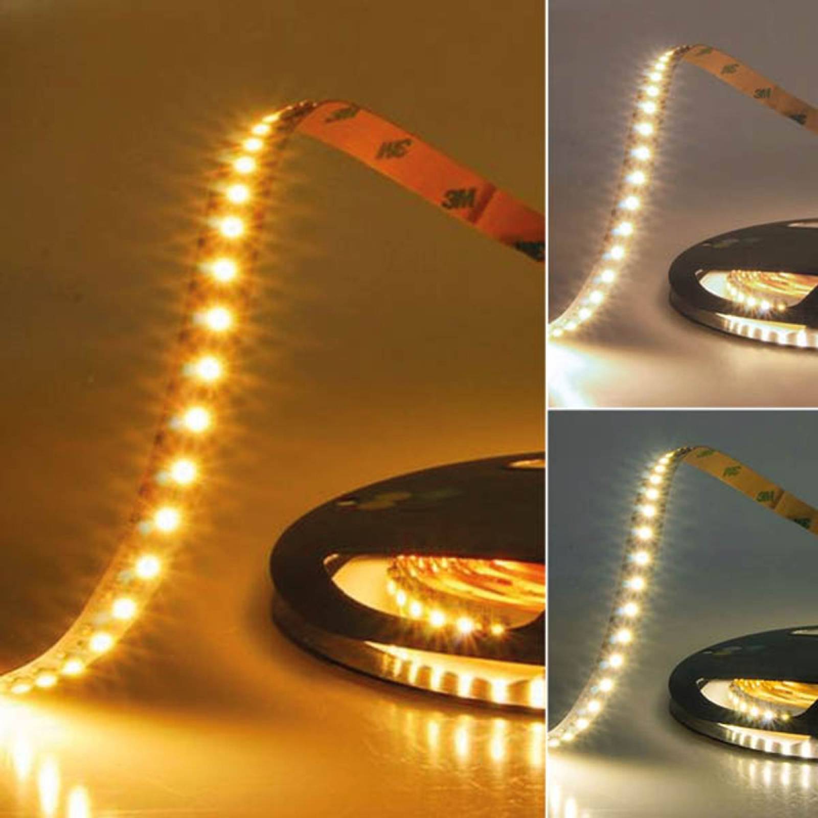 ISOLED LED Stripe 24V SIL 9,6W, einfarbig, IP20, 5m, 60 LED/m