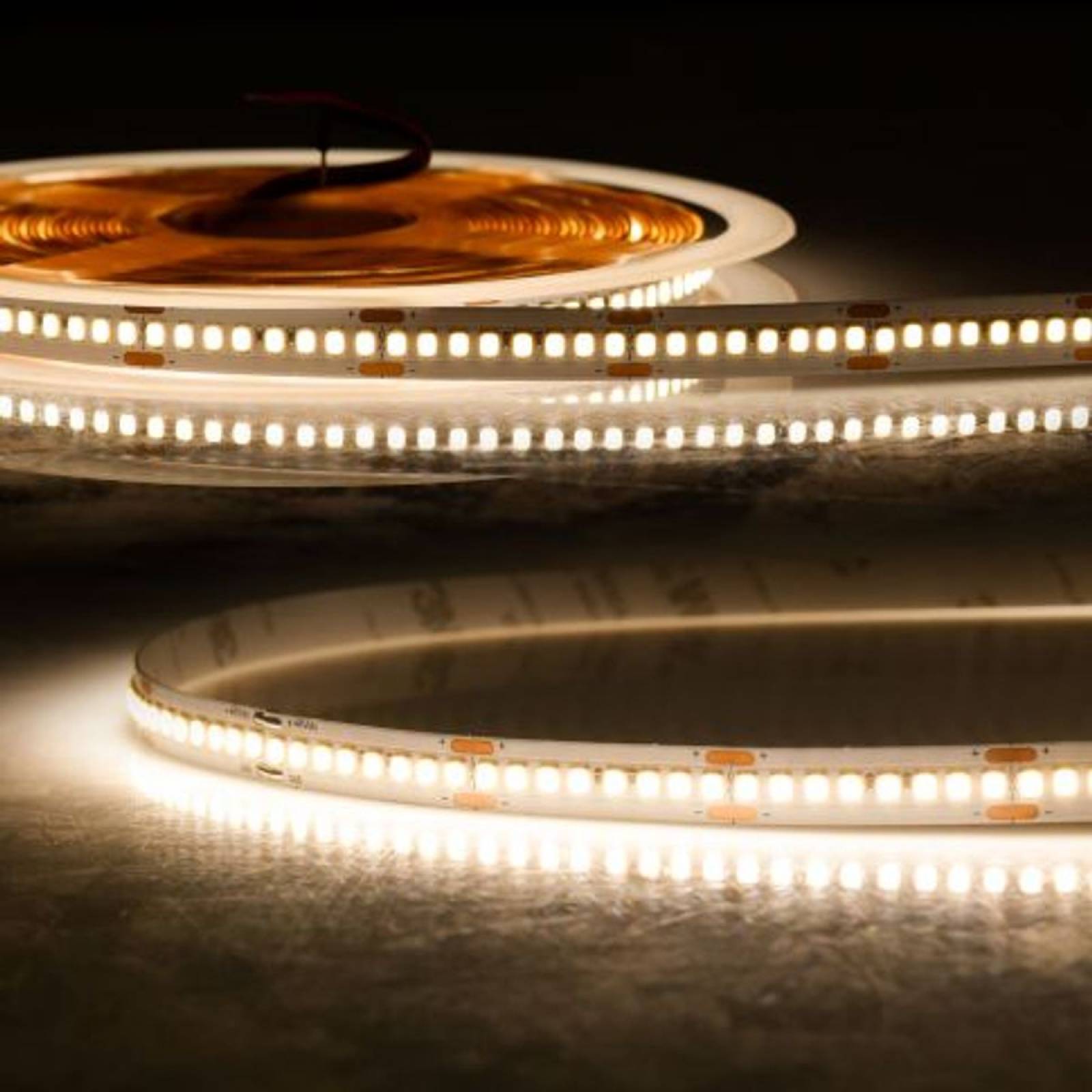 ISOLED LED Stripe 48V High-Bright 5m HEQ 22W/m, 3000K warmwei�