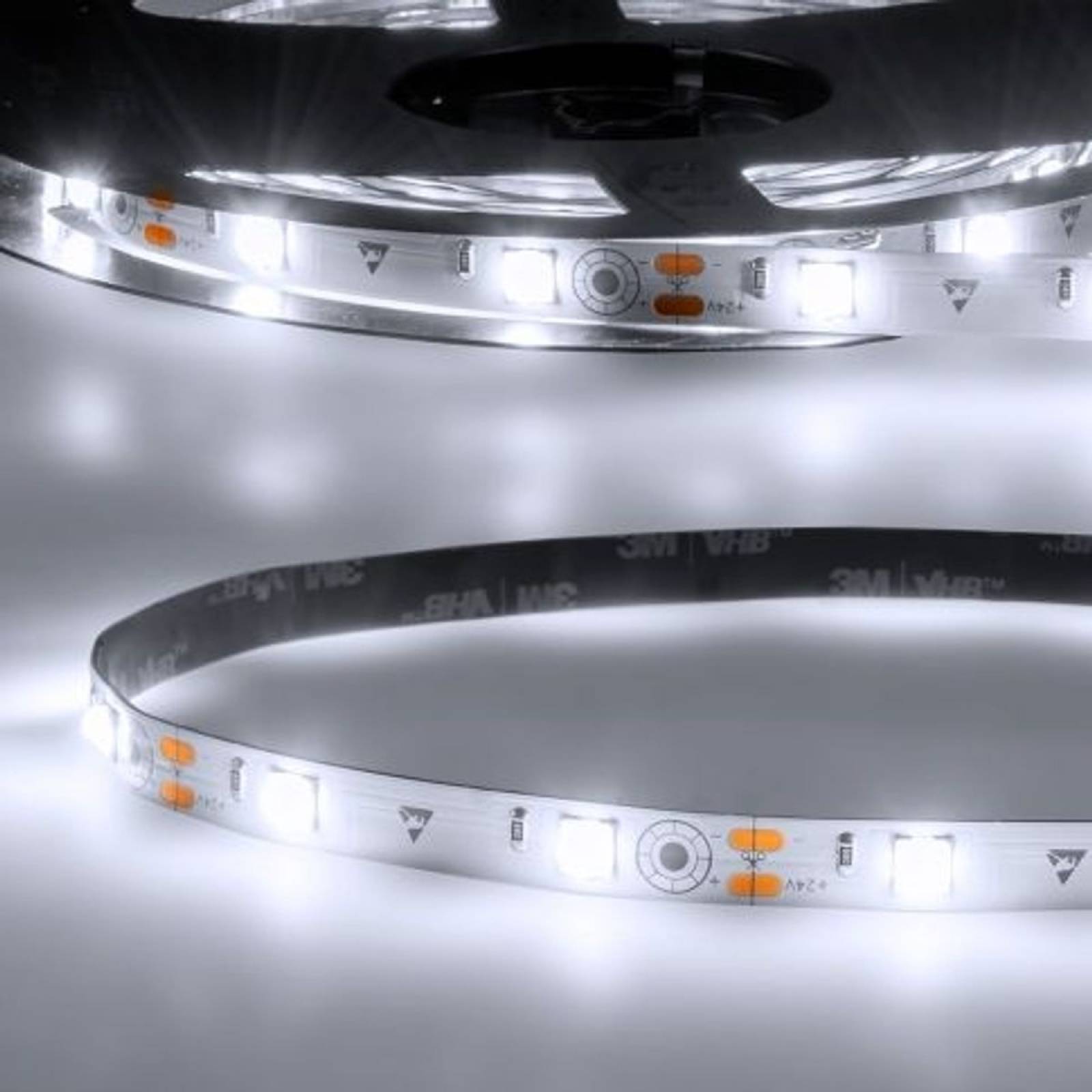 ISOLED LED Stripe HEQ LINSE 160�, Flexband 24V 17W/m, 5m, 6000K kaltwei�