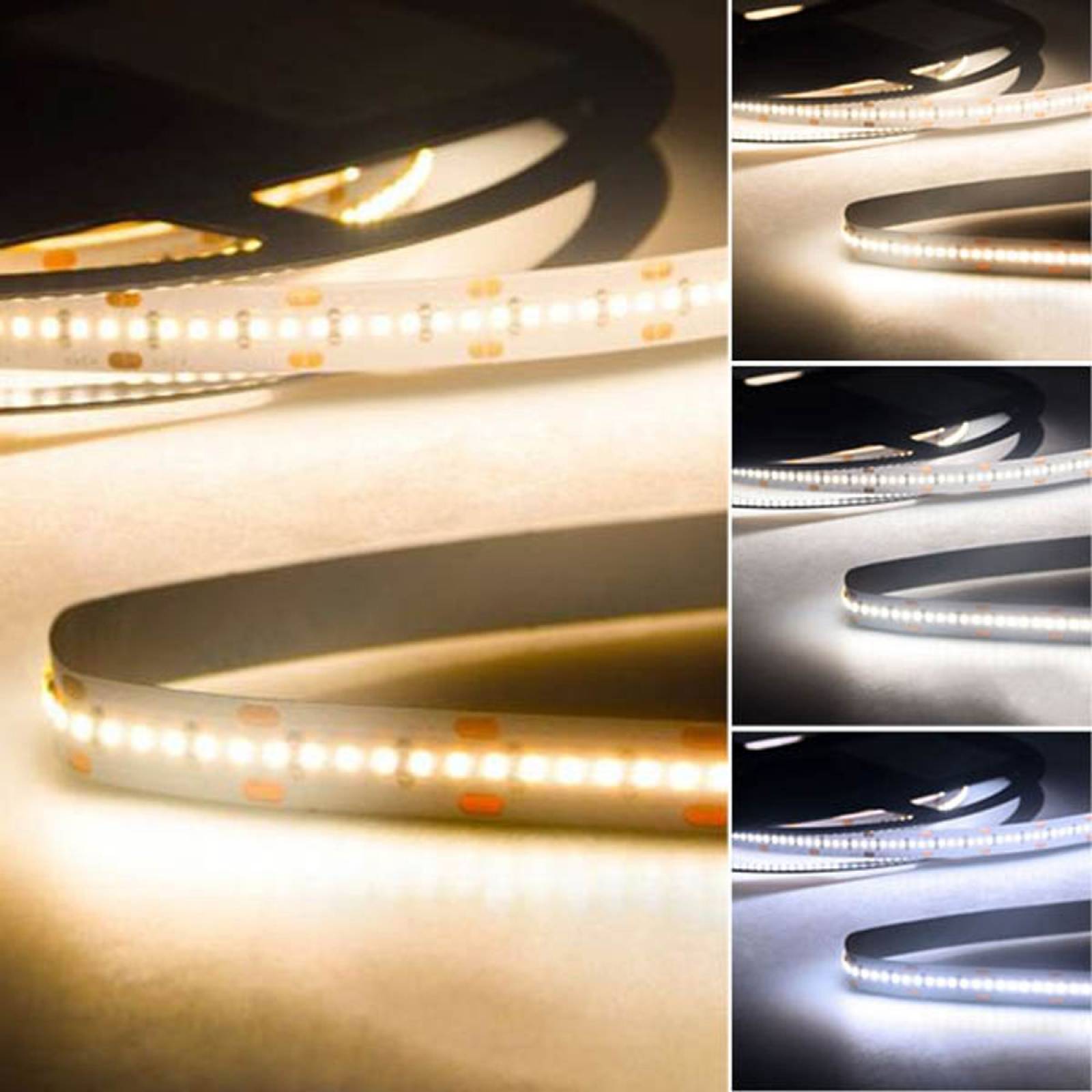 ISOLED LED Stripe Linear CRI90+, 24V DC, 6W/m, IP20, einfarbig, 5m/20m