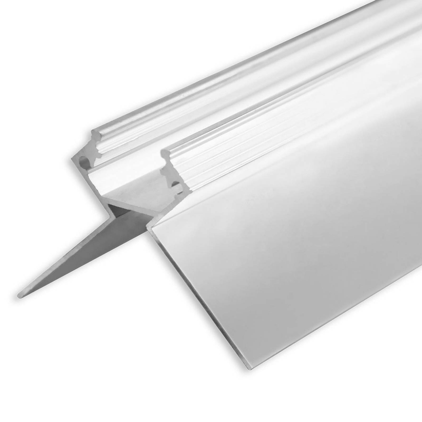 ISOLED LED-Trockenbauprofil AUSSENECK/EXTERNAL CORNER, Silber eloxiert, 200cm, F�r max. 12mm LED-Str