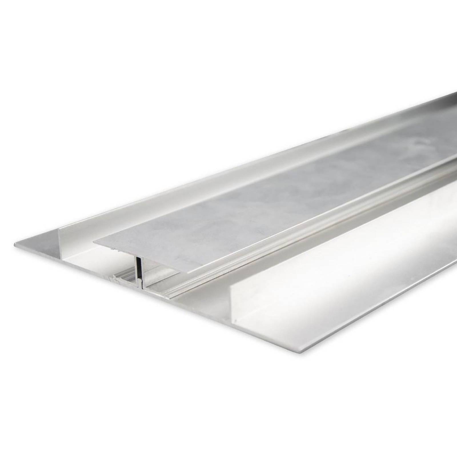 ISOLED LED Trockenbauprofil PLANAR, Silber, 200cm, F�r max. 11mm LED-Streifen