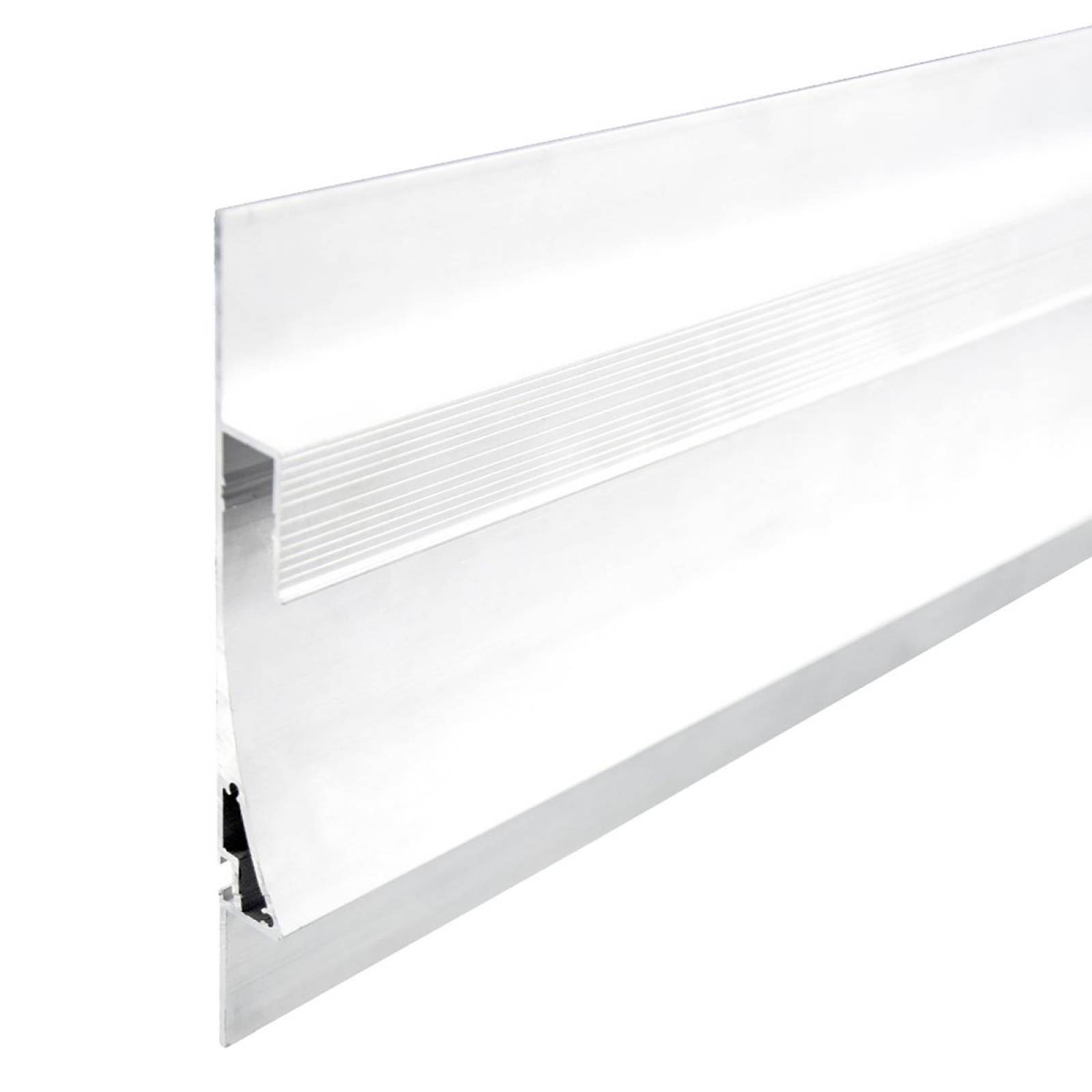 ISOLED LED-Trockenbauprofil SINGLE CURVE, Wei�, 200cm, F�r max. 20mm LED-Streifen