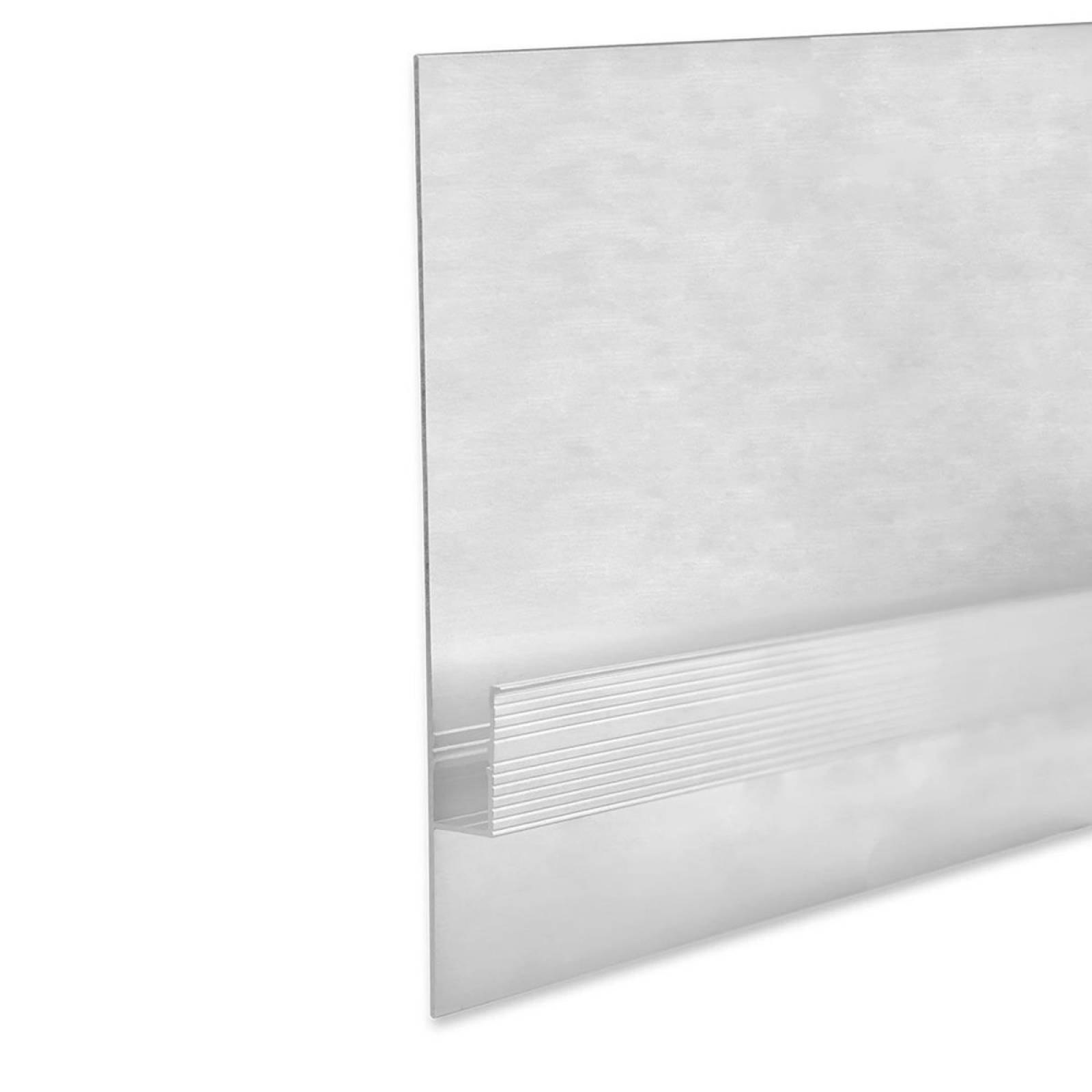 ISOLED LED-Trockenbauprofil Schattenfuge/Shadow Gap 80, Wei�, 200cm, F�r max. 20mm LED-Streifen