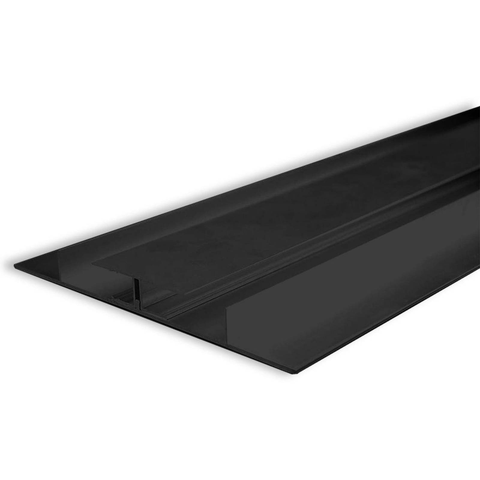 ISOLED LEDTrockenbauprofil PLANAR, Schwarz, 200cm, F�r max. 11mm LED-Streifen