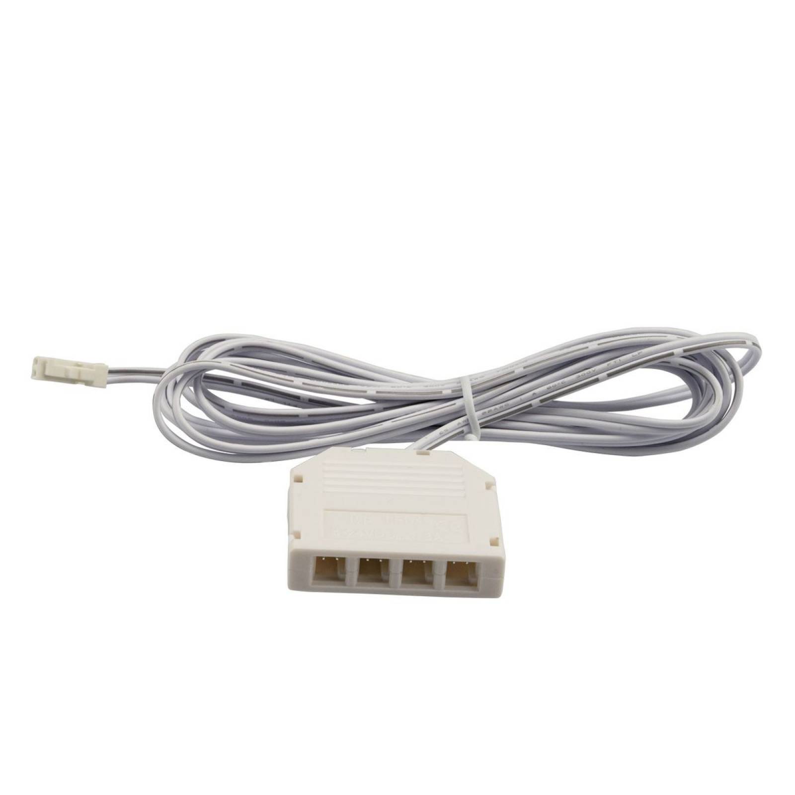 ISOLED MiniAMP 4-Fach Verteiler, 30cm, 2-Polig, Wei�