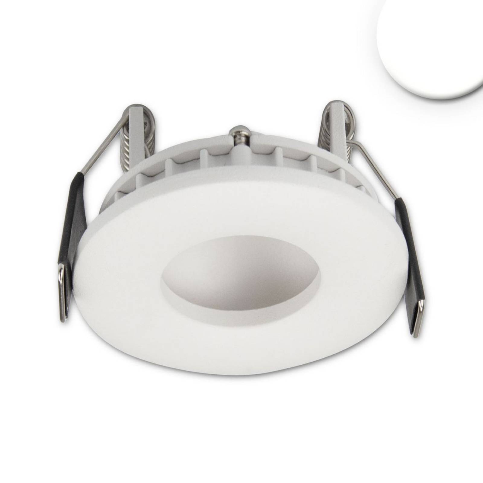 ISOLED MiniAMP Einbauleuchte Luna, Wei�, LED 4W, 24V, 3000K, indirektes Licht