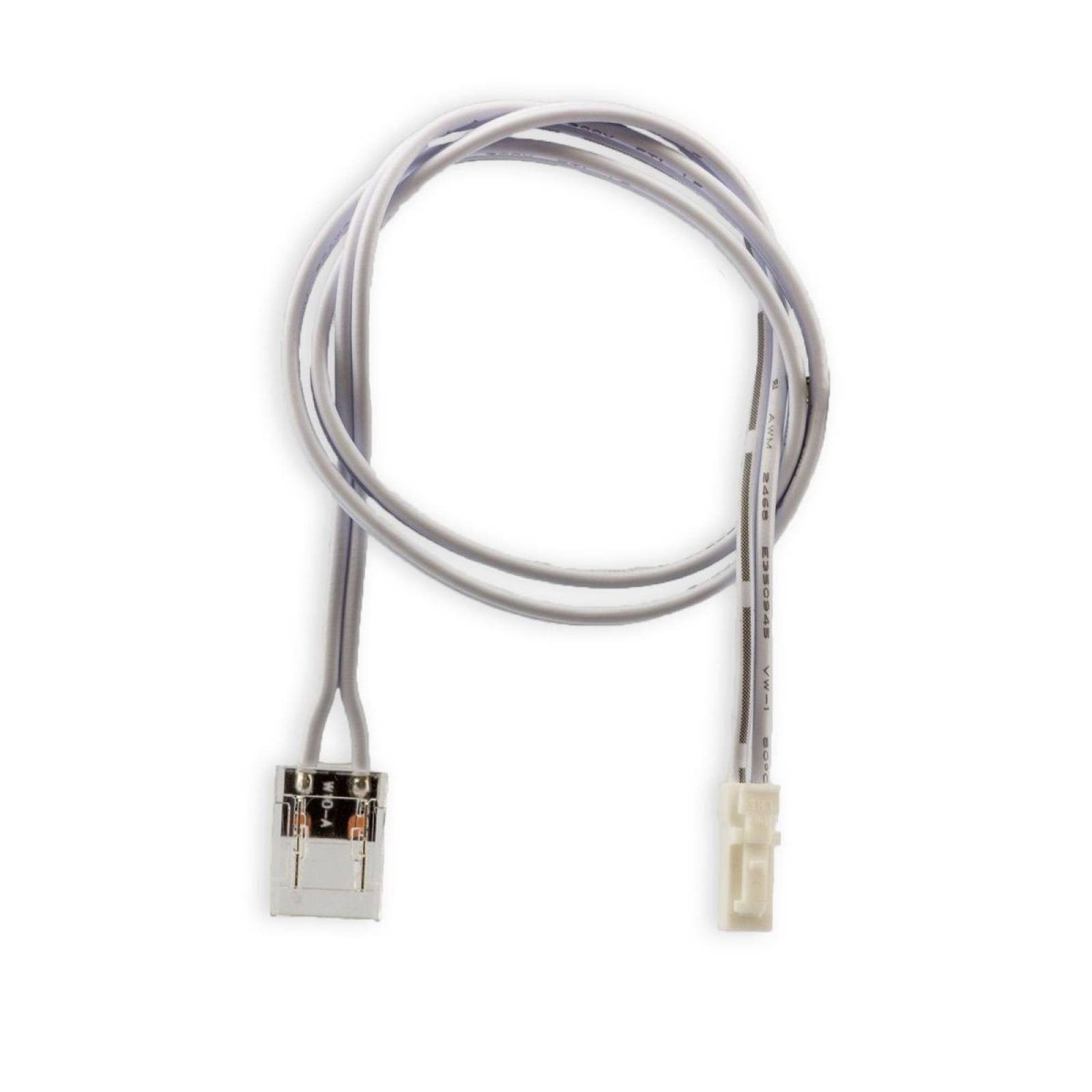 ISOLED MiniAMP male-Stecker zu Clip Kabelanschluss K2-210 2-polig, f�r Breite 10mm